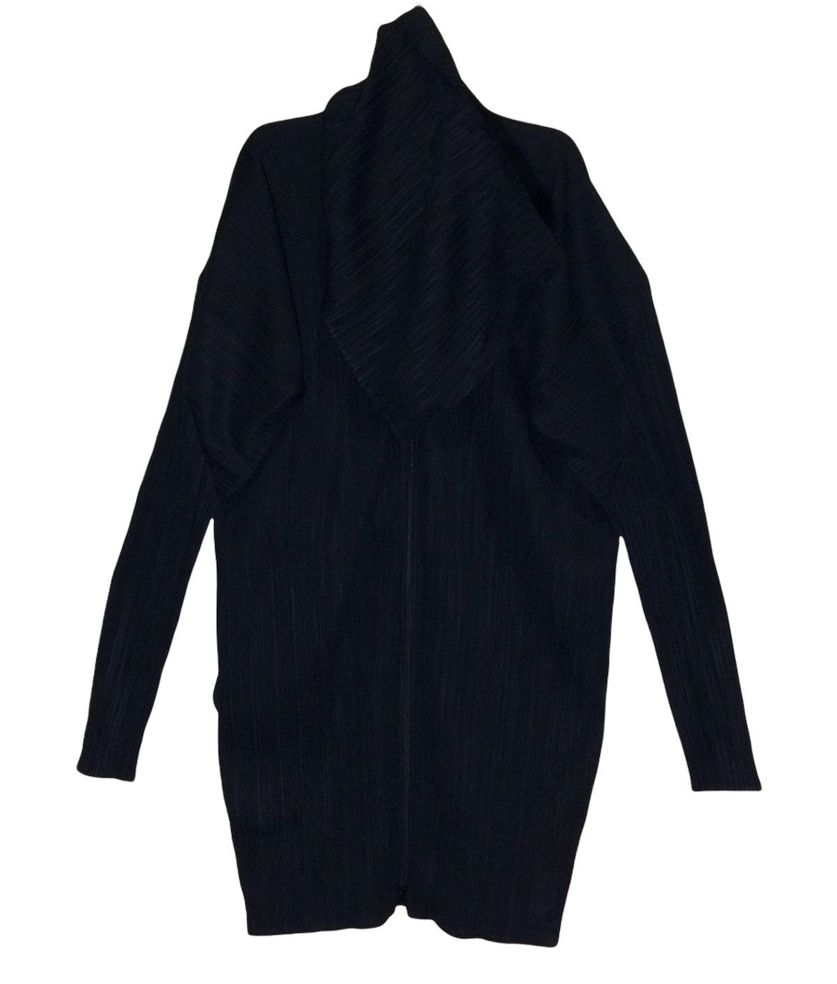 Issey Miyake Pleats Please ISSEY MIYAKE Long Hoodie Zipper Top JAPAN Size US L / EU 52-54 / 3 - 1 Thumbnail