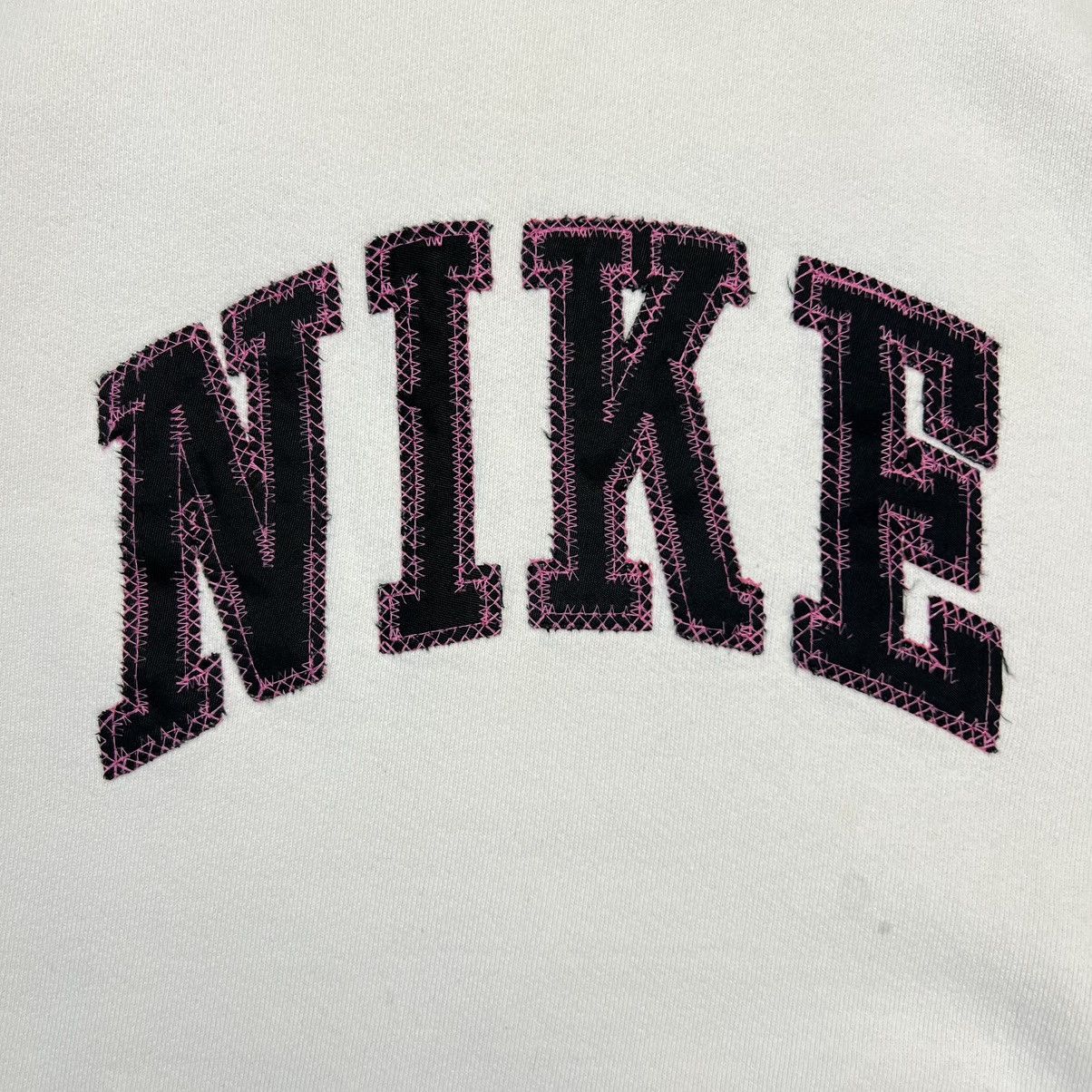 Nike Vintage Nike Sweatshirt Double Sided Swoosh Spell Out 90s Size US M / EU 48-50 / 2 - 2 Thumbnail