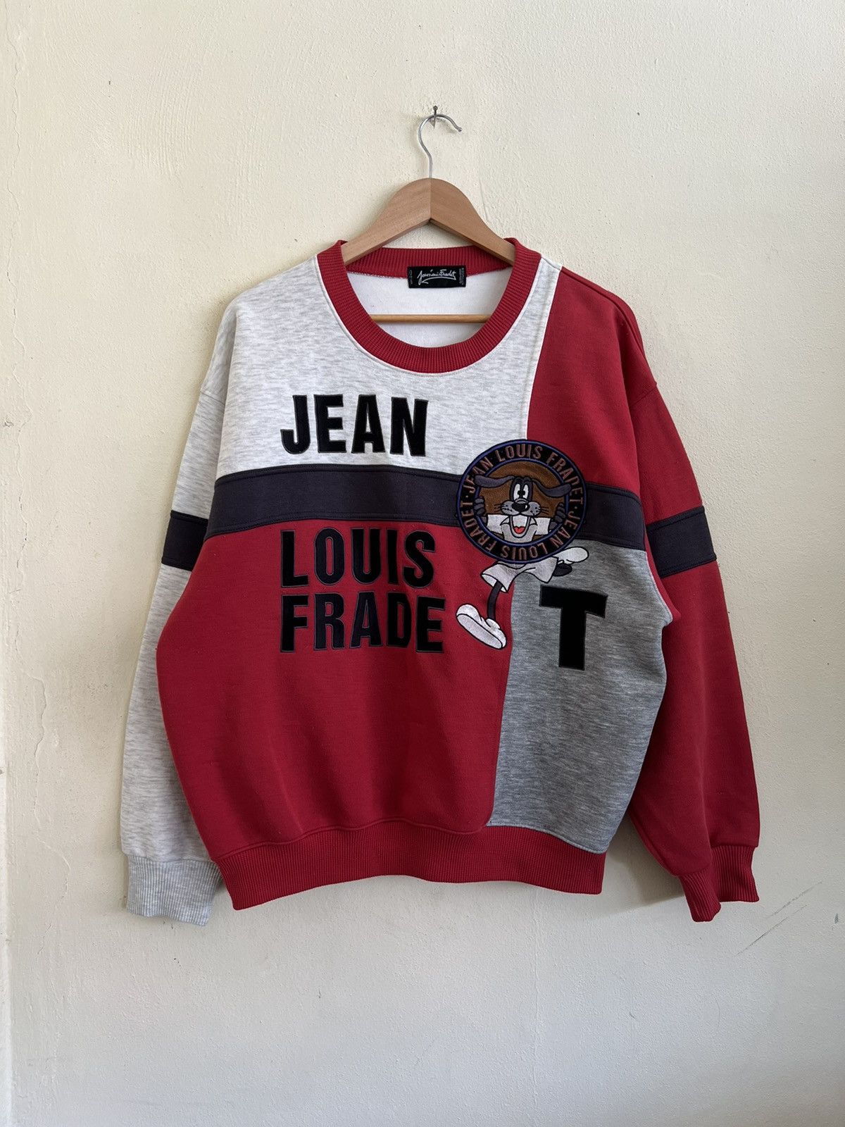 Japanese Brand × Vintage Vintage Jean Louis Frade Sweatshirt pullover Size US XL / EU 56 / 4 - 1 Thumbnail