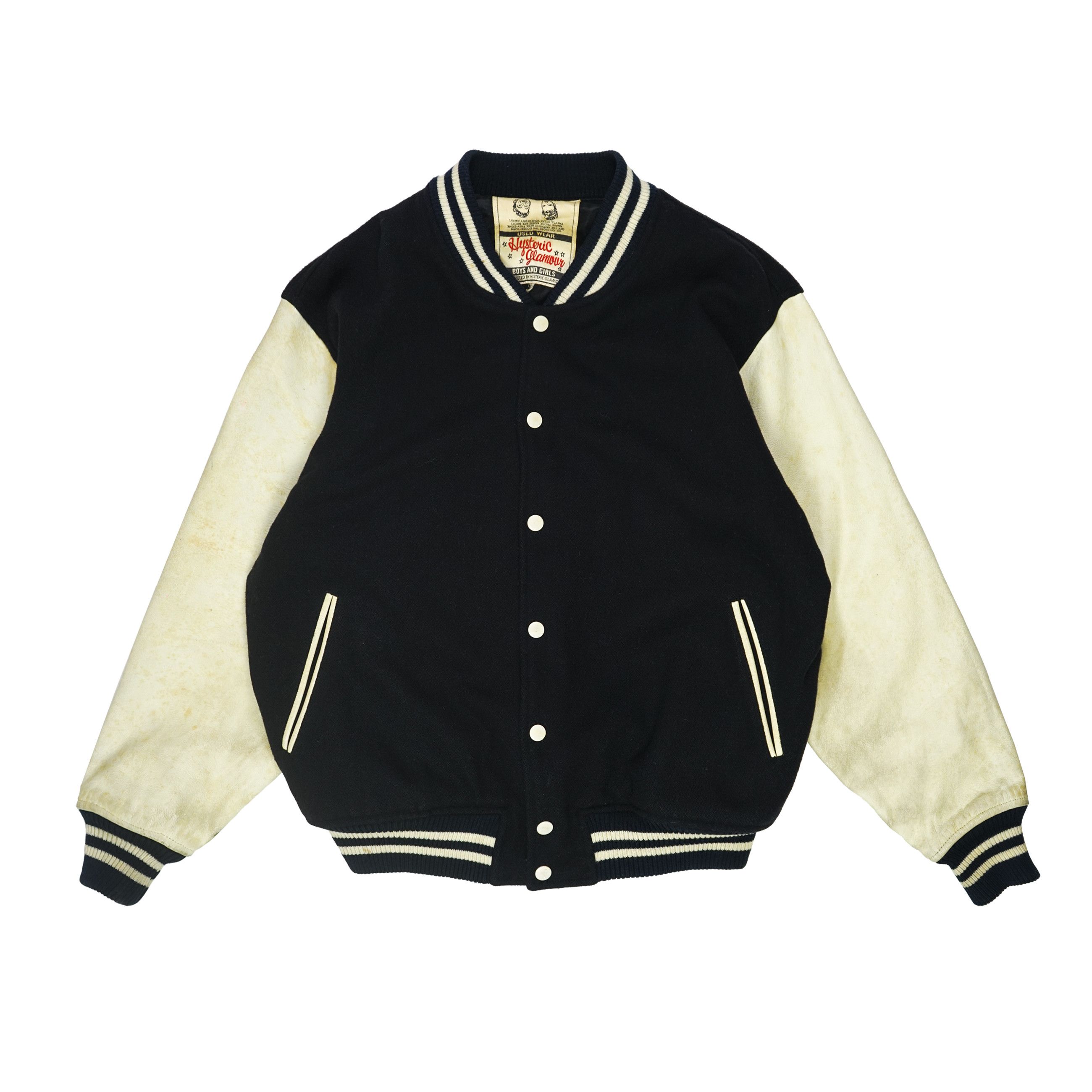 Hysteric Glamour 90's Pinup Varsity Jacket Size US L / EU 52-54 / 3 - 2 Thumbnail
