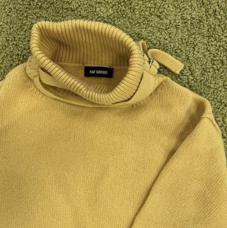 Raf Simons RAF simons turtleneck strap sweater fw19 Size US L / EU 52-54 / 3 - 2 Thumbnail