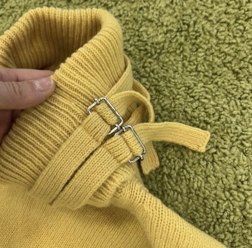 Raf Simons RAF simons turtleneck strap sweater fw19 Size US L / EU 52-54 / 3 - 4 Thumbnail