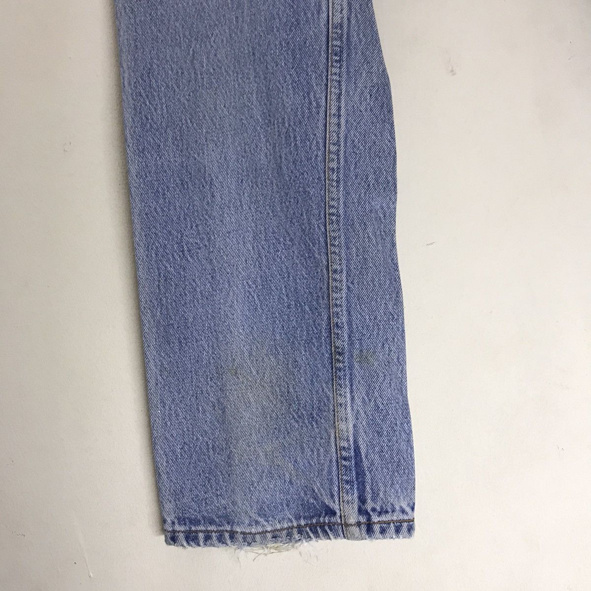 Levi's Vintage Levis 501xx Thrashed Jeans Kurt Cobain Size US 31 - 16 Thumbnail