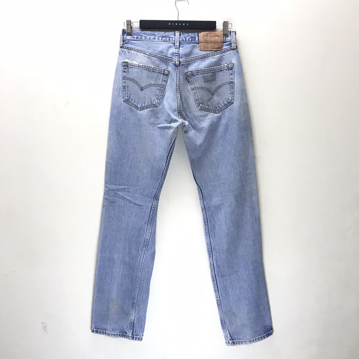 Levi's Vintage Levis 501xx Thrashed Jeans Kurt Cobain Size US 31 - 10 Thumbnail