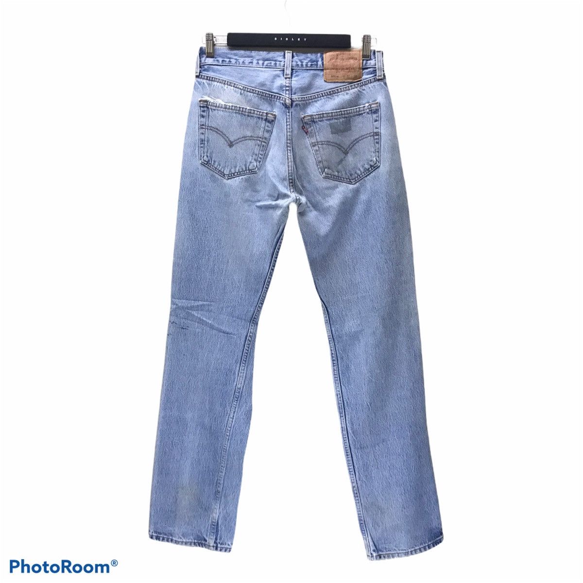 Levi's Vintage Levis 501xx Thrashed Jeans Kurt Cobain Size US 31 - 2 Thumbnail