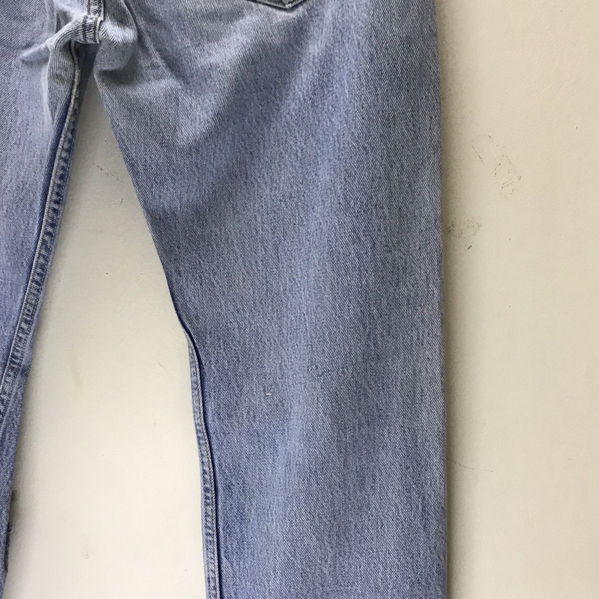 Levi's Vintage Levis 501xx Thrashed Jeans Kurt Cobain Size US 31 - 15 Thumbnail
