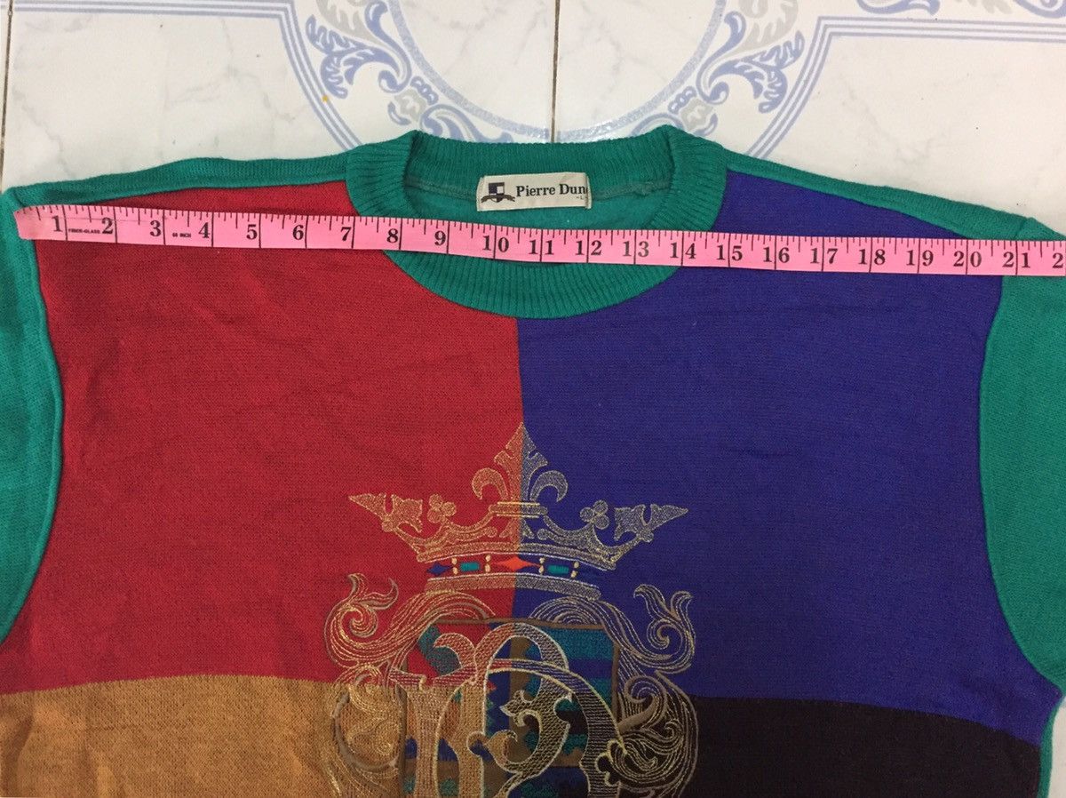 Japanese Brand Pierre dune block colour style sweater/sweatshirt Size US L / EU 52-54 / 3 - 15 Thumbnail