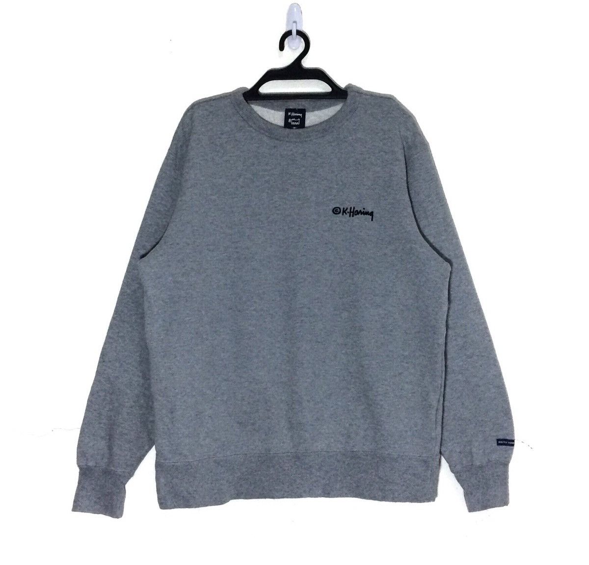Keith Haring K.haring PopArt H.E.L.P. Skateboard PunkRock Pullover Jumpe Size US M / EU 48-50 / 2 - 3 Thumbnail