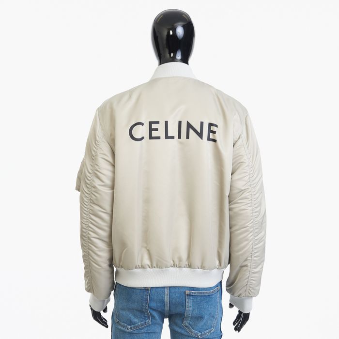 豪華で新しい CELINE Loose Bomber Jacket フライトジャケット