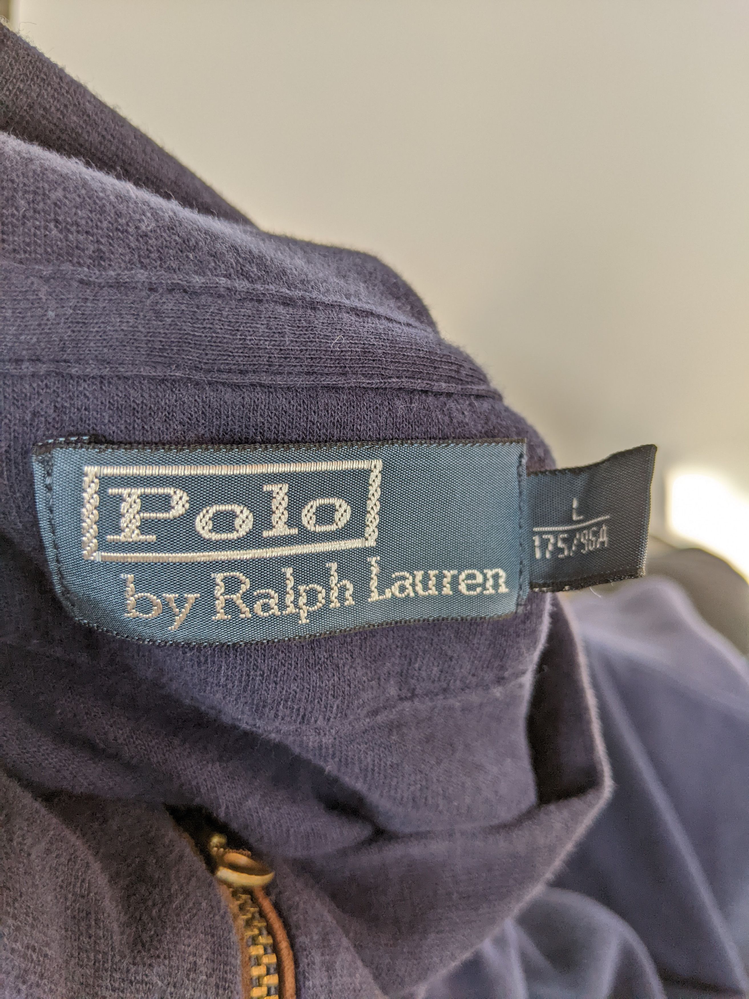 Polo Ralph Lauren Vintage Polo by Ralph Lauren Half Zip Sweatshirt Size US L / EU 52-54 / 3 - 6 Thumbnail