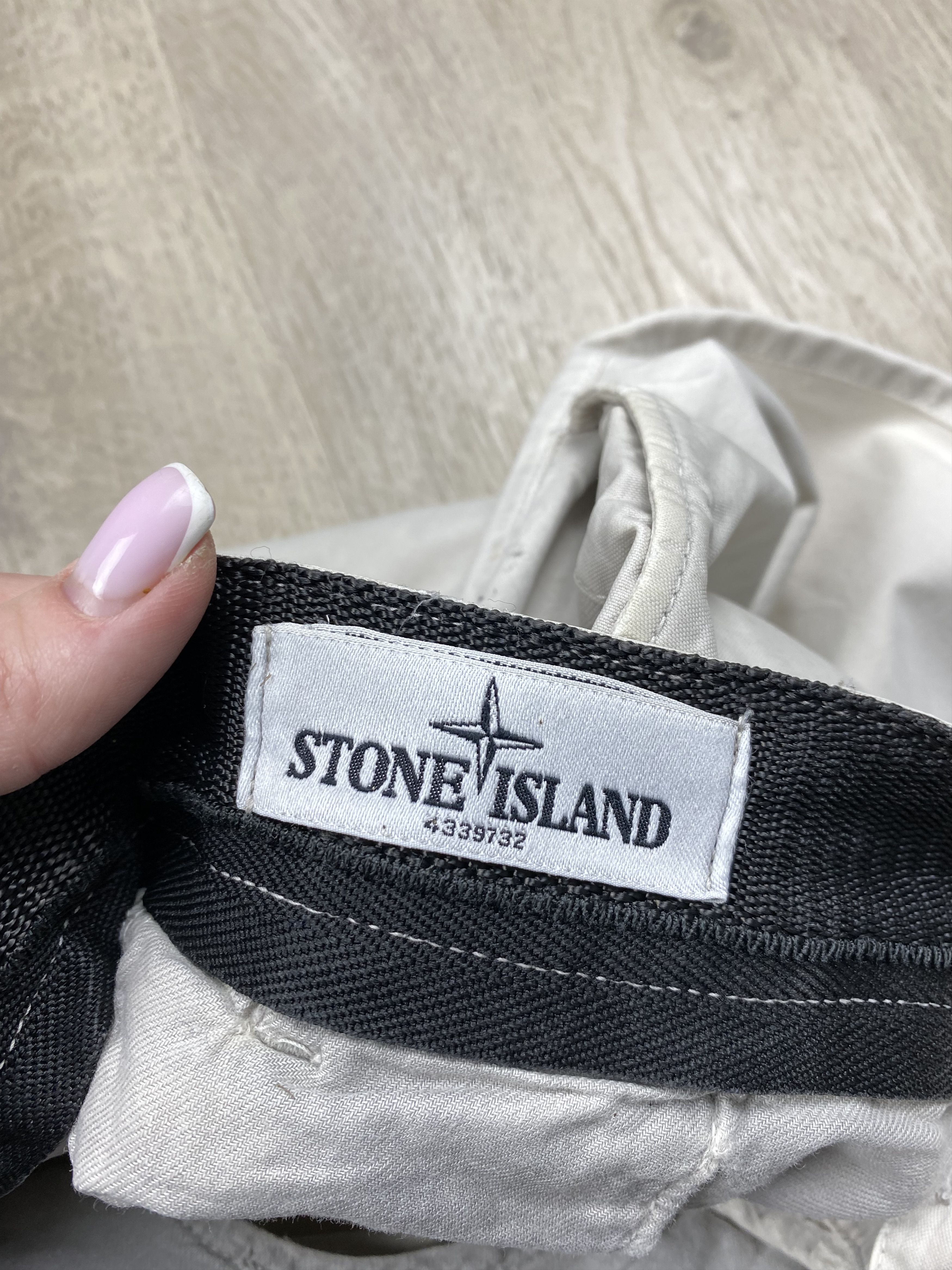 Stone Island Stone Island Washed Cotton Mens Chino Pants Size US 31 - 12 Thumbnail