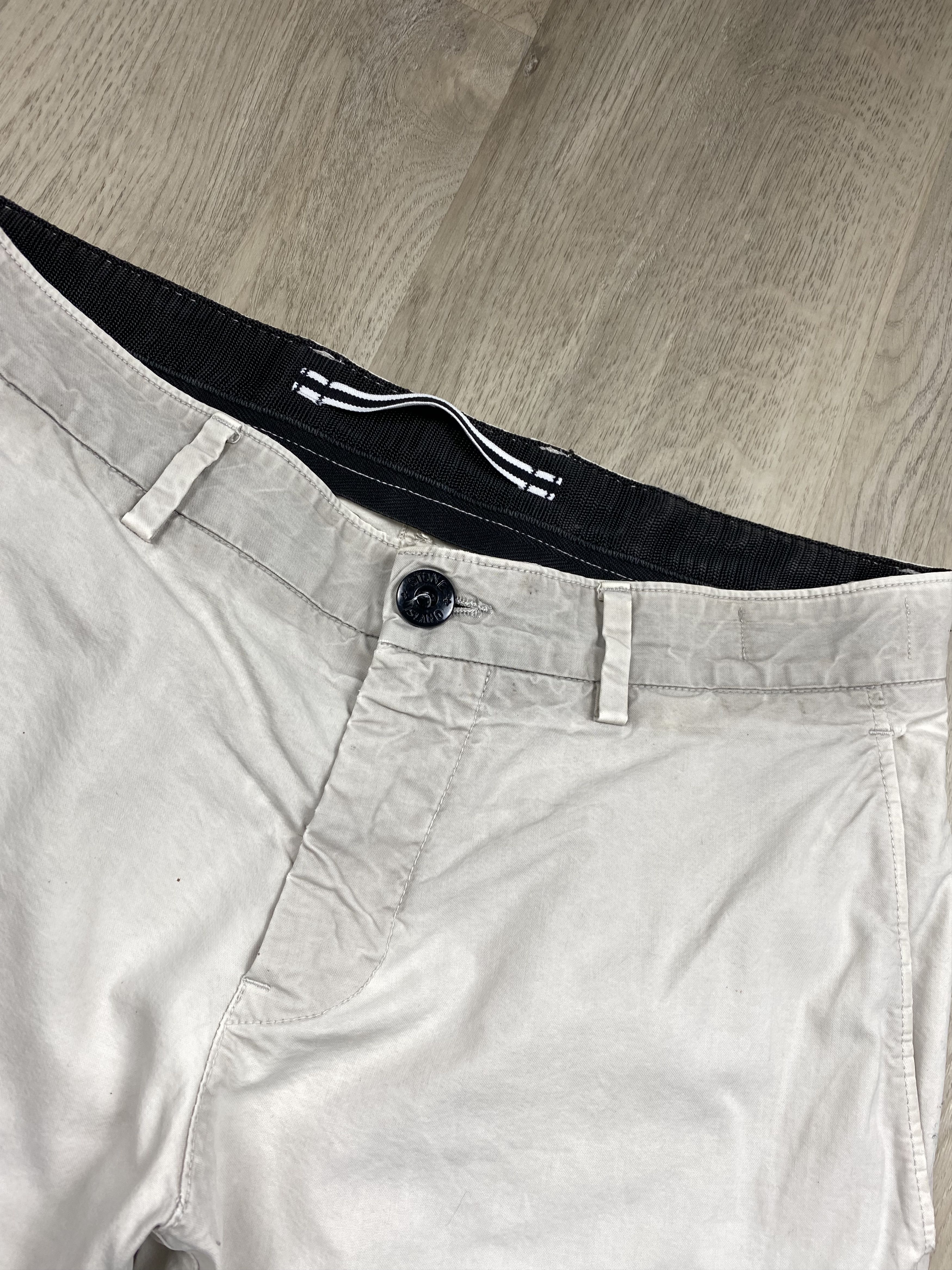 Stone Island Stone Island Washed Cotton Mens Chino Pants Size US 31 - 9 Thumbnail