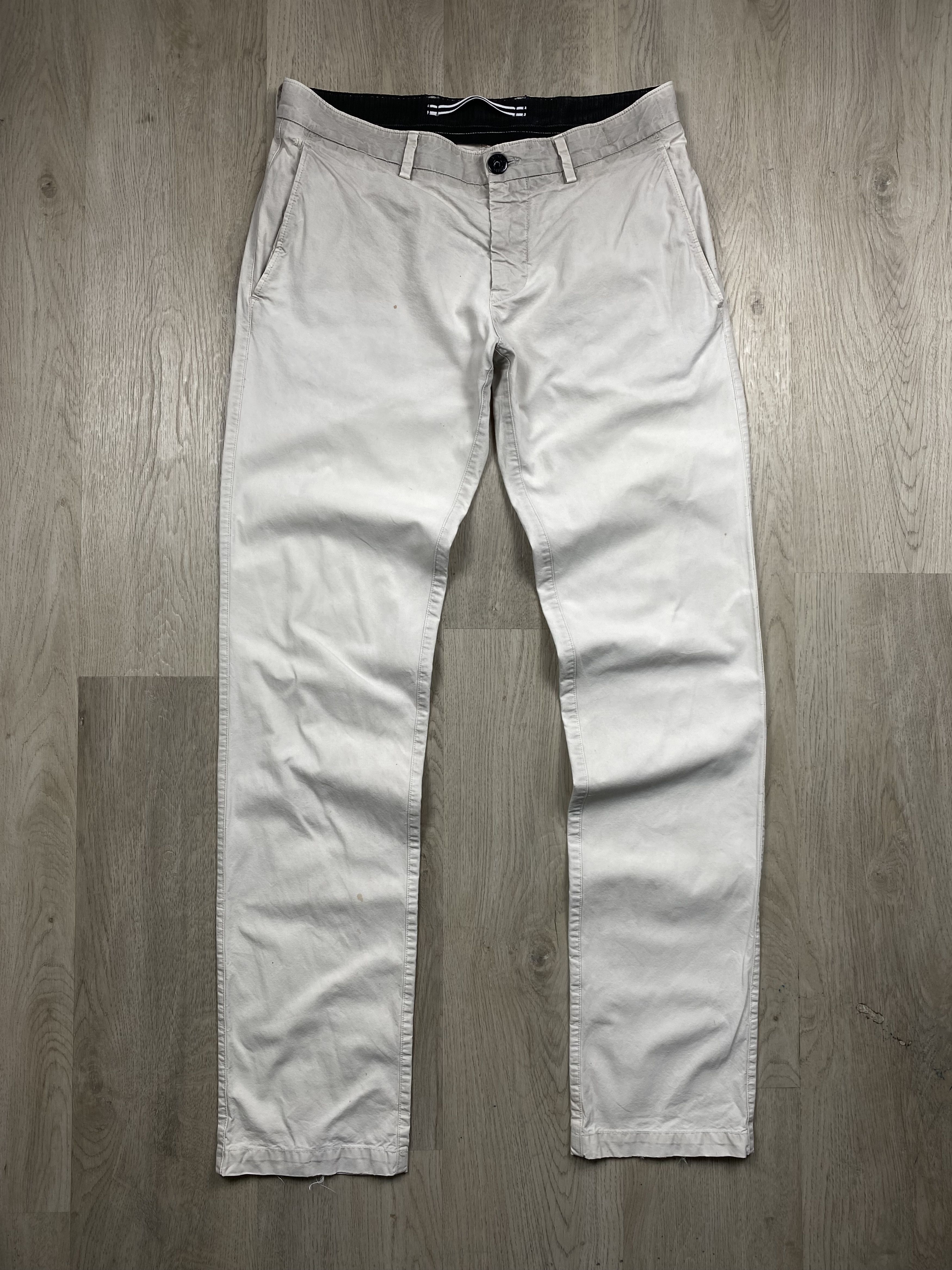 Stone Island Stone Island Washed Cotton Mens Chino Pants Size US 31 - 4 Thumbnail