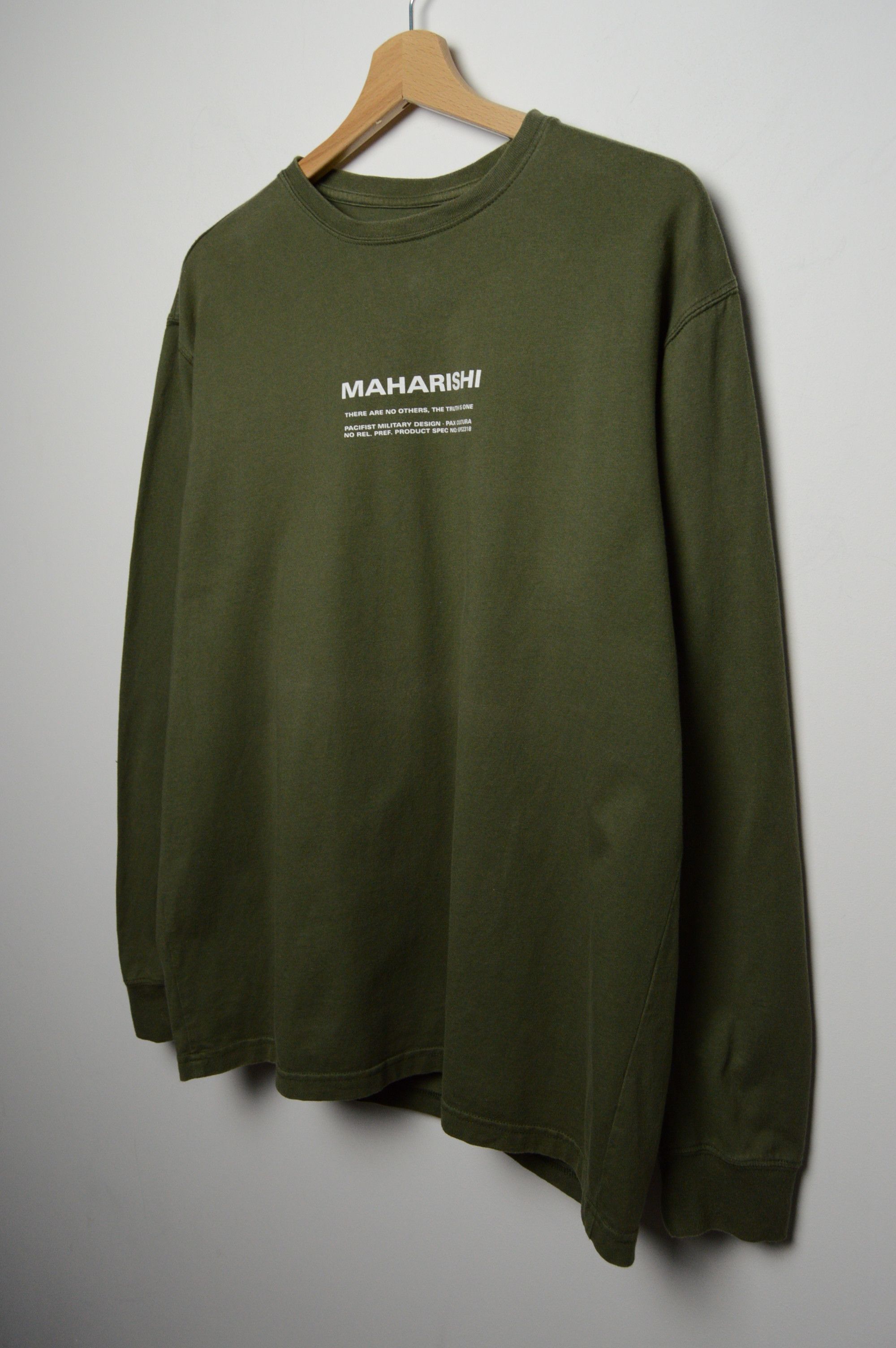 maharishi army longsleeve L