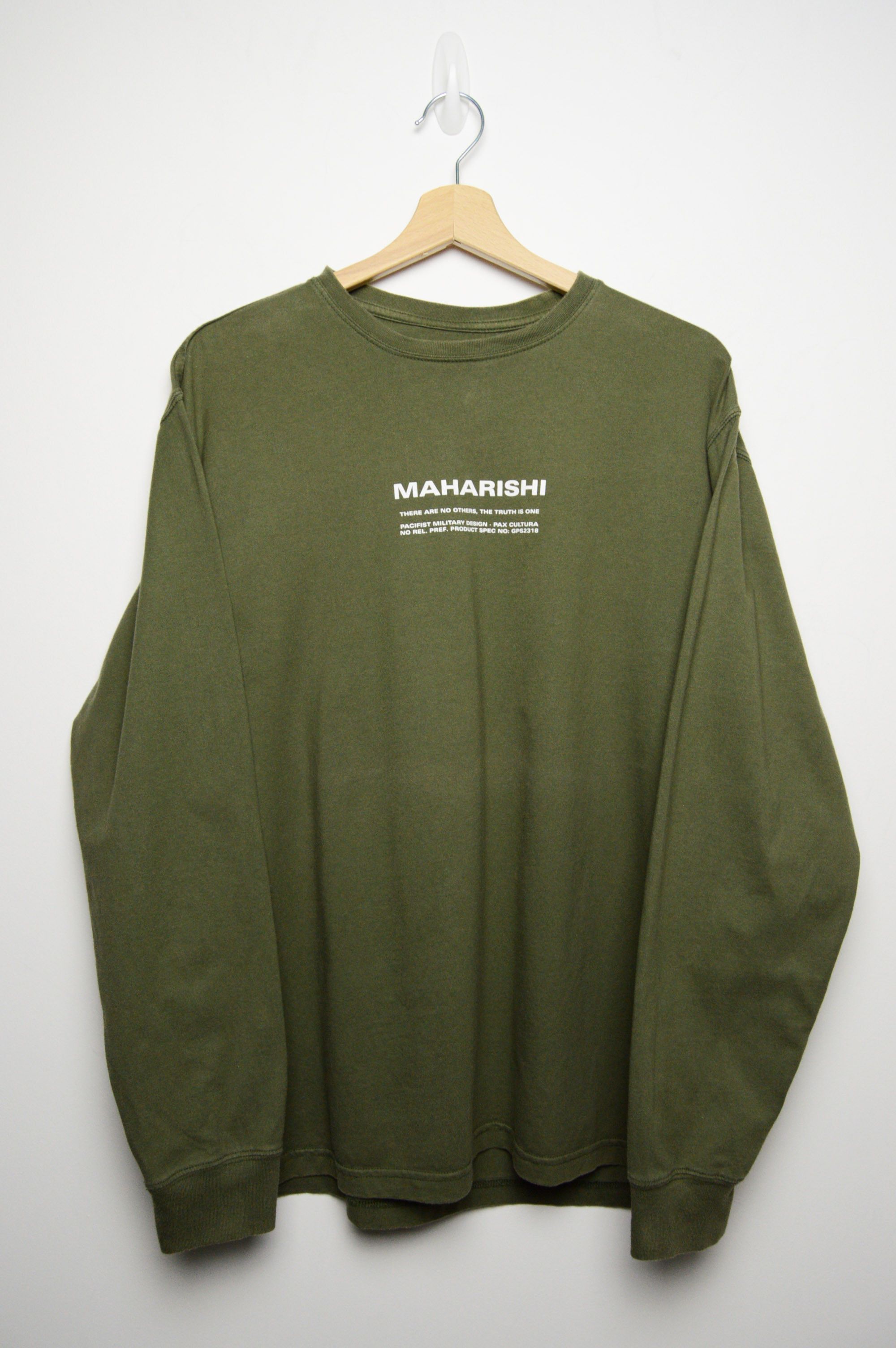 maharishi army longsleeve L