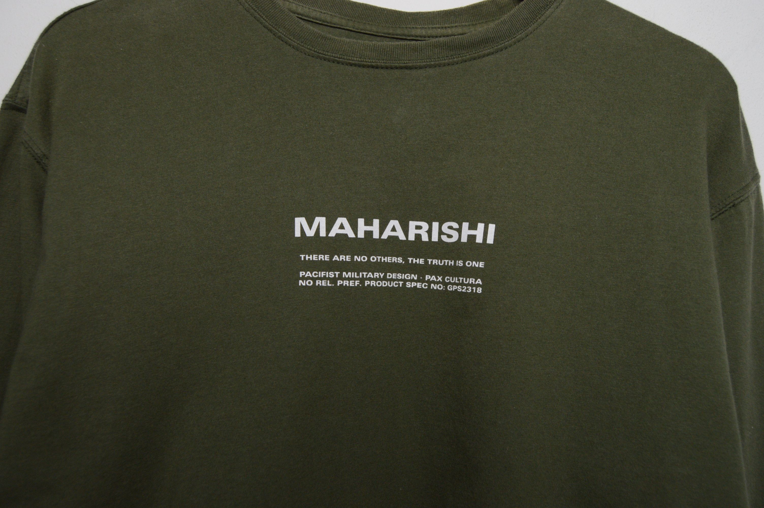 maharishi army longsleeve L