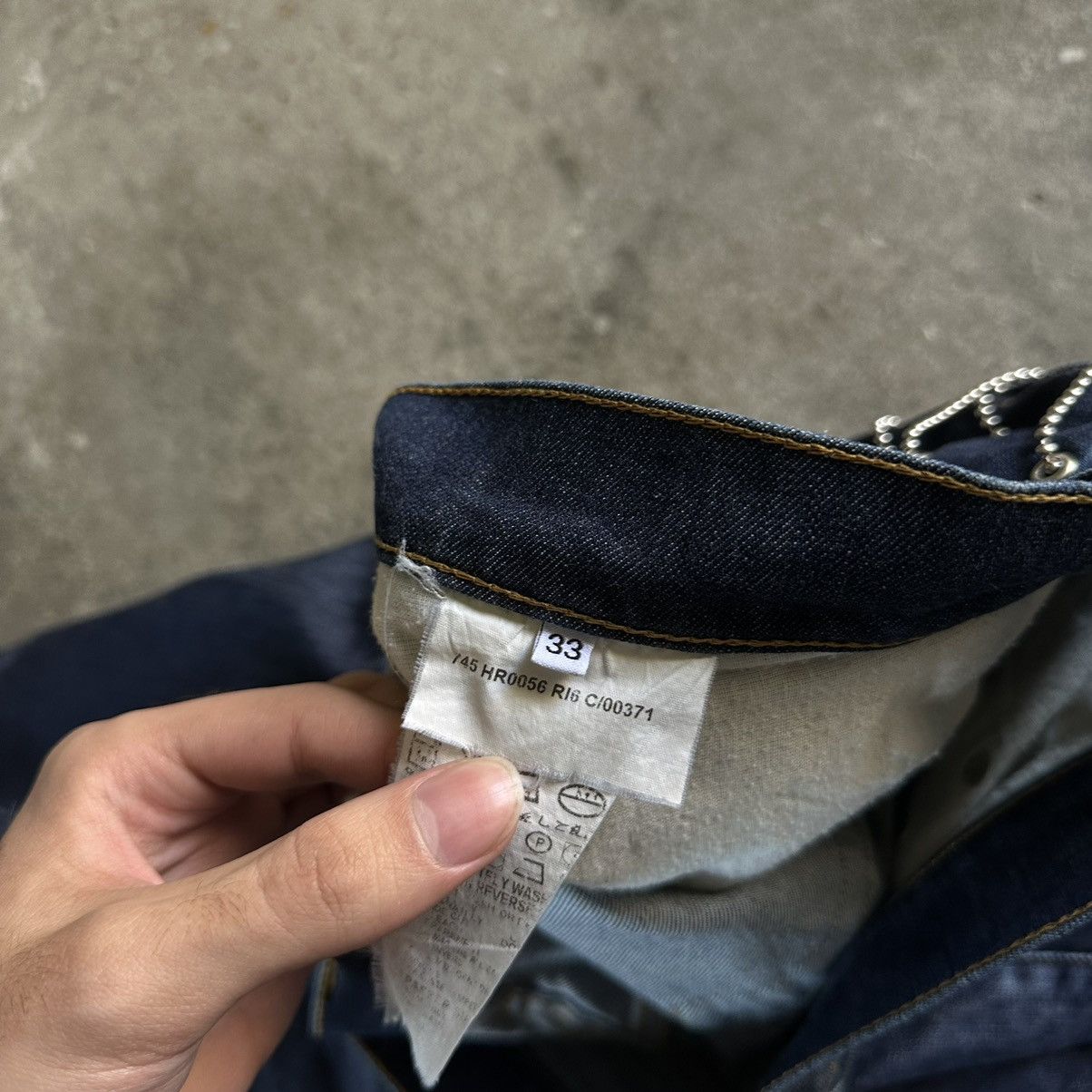 Helmut Lang Helmut Lang AW2004 Runway Chain Denim Size US 34 / EU 50 - 4 Thumbnail