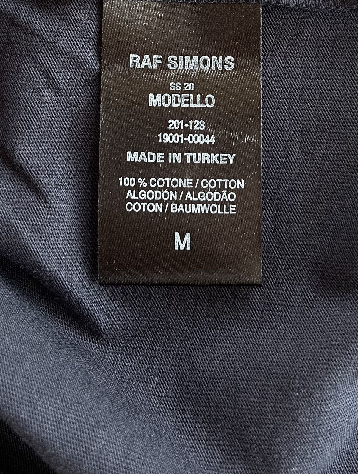 Raf Simons Raf Simons White Apollo t-shirt Size US M / EU 48-50 / 2 - 7 Thumbnail