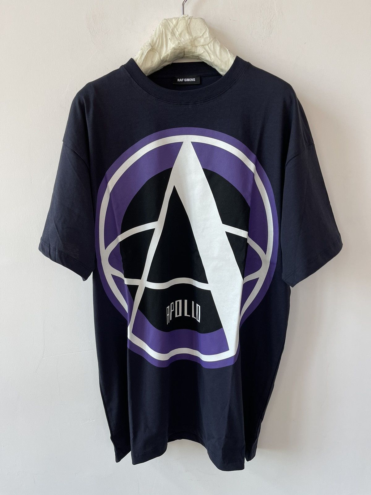 Raf Simons Raf Simons White Apollo t-shirt Size US M / EU 48-50 / 2 - 2 Thumbnail