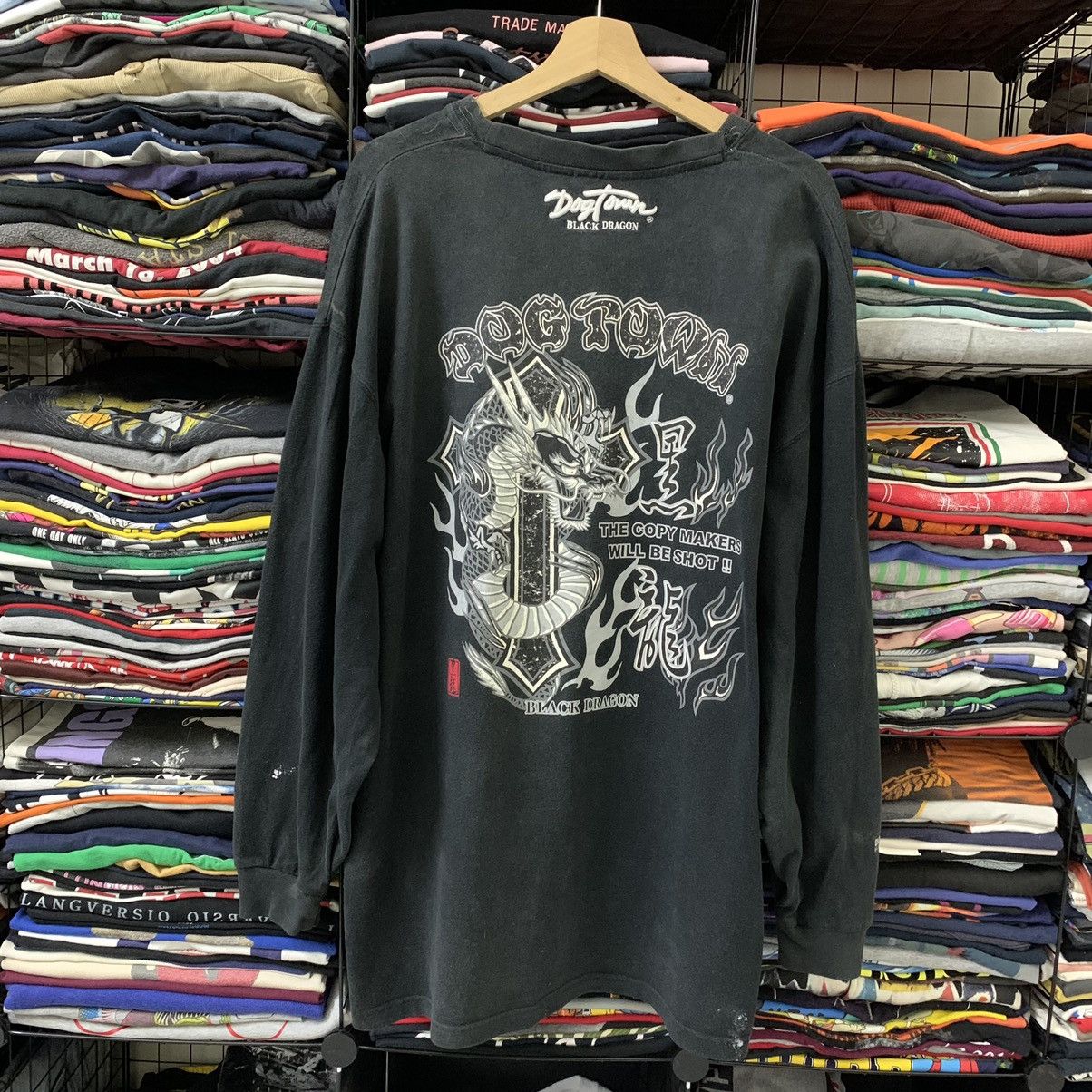 Dogtown VINTAGE DOGTOWN BLACK DRAGON TEE Size US XXL / EU 58 / 5 - 2 Thumbnail
