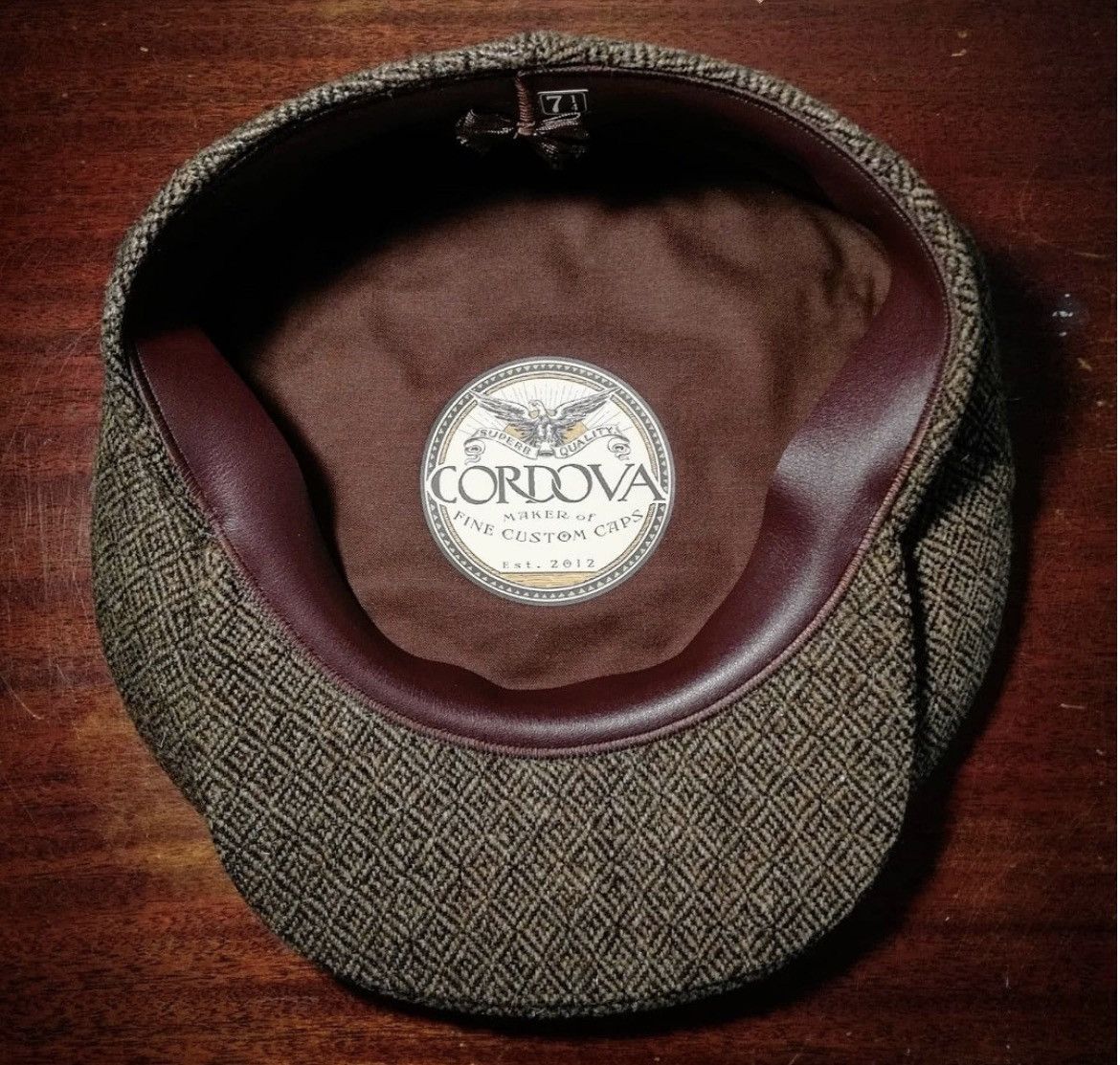 Other Cordova Caps custom vintage-style newsboy cap, 7 1/4 Size ONE SIZE - 21 Thumbnail