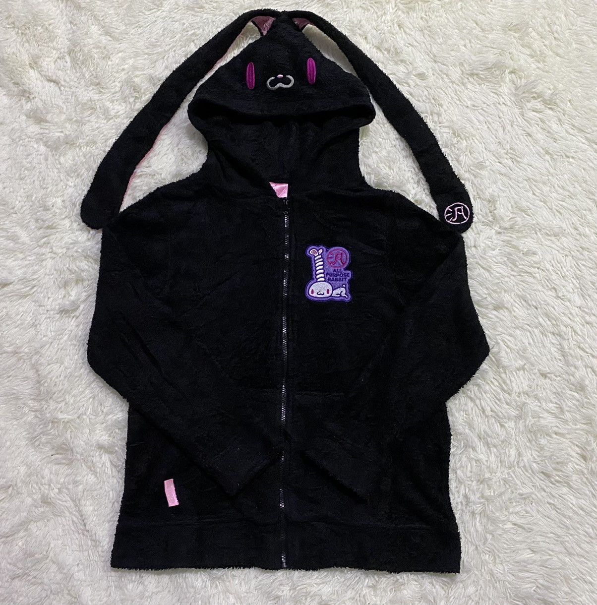 Anime × Japanese Brand Hanyo Usagi -All Purpose Rabbit- Cute Hoodie Jacket Size US M / EU 48-50 / 2 - 4 Thumbnail