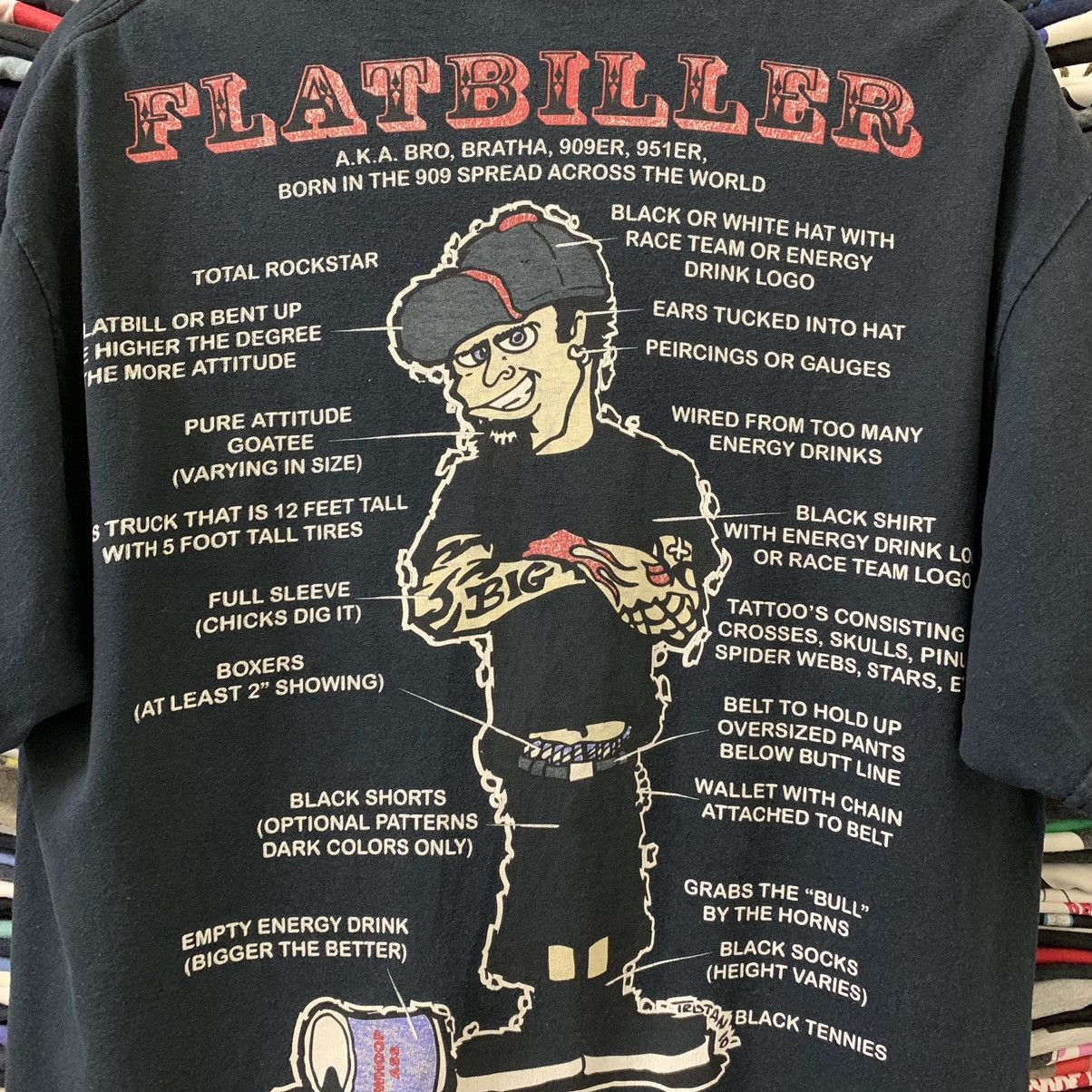 Rap Tees × Vintage VINTAGE FLATBILLER TEE Size US L / EU 52-54 / 3 - 5 Thumbnail