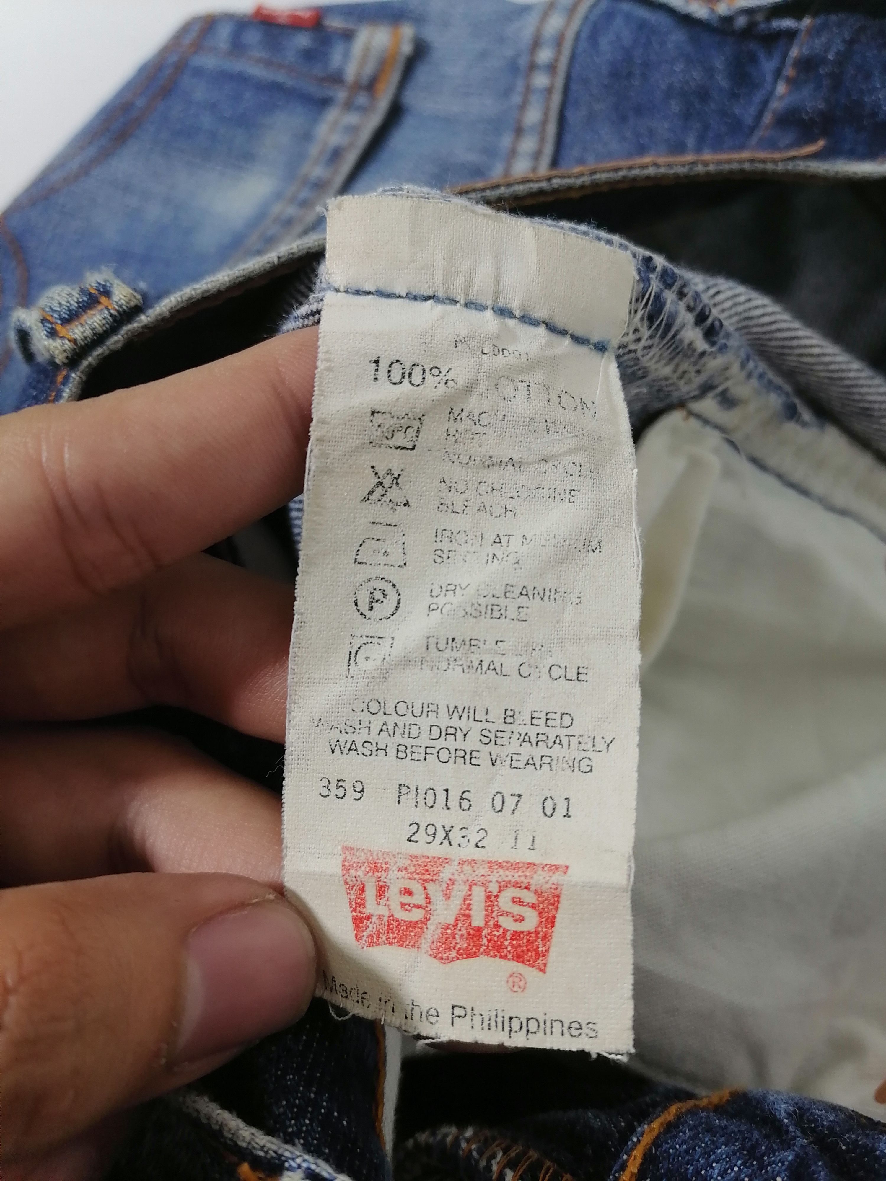 Levi's × Levi's Vintage Clothing 359 Levi's Strauss Denim Jeans Size US 30 / EU 46 - 7 Thumbnail