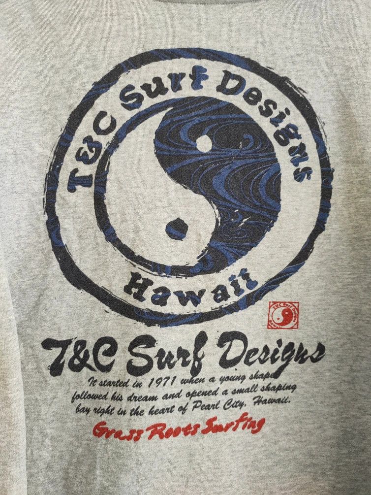 Japanese Brand Vintage T&C Surf Design Hawaii Sweatshirt Size US M / EU 48-50 / 2 - 4 Thumbnail