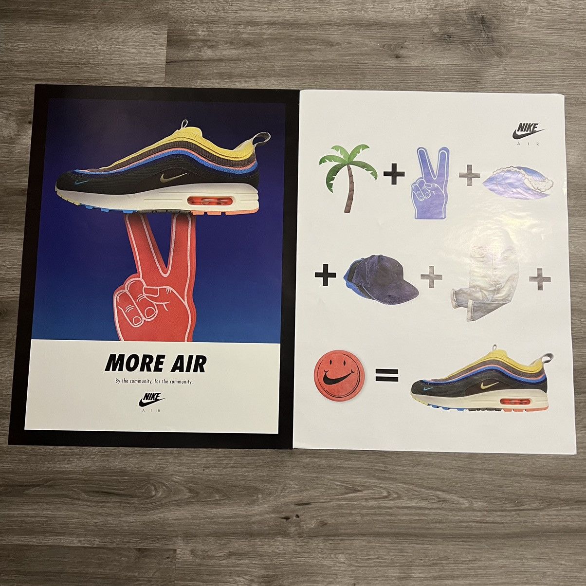 Nike Nike Sean Wotherspoon Air Max 1/97 Promo Posters Size ONE SIZE - 2 Thumbnail