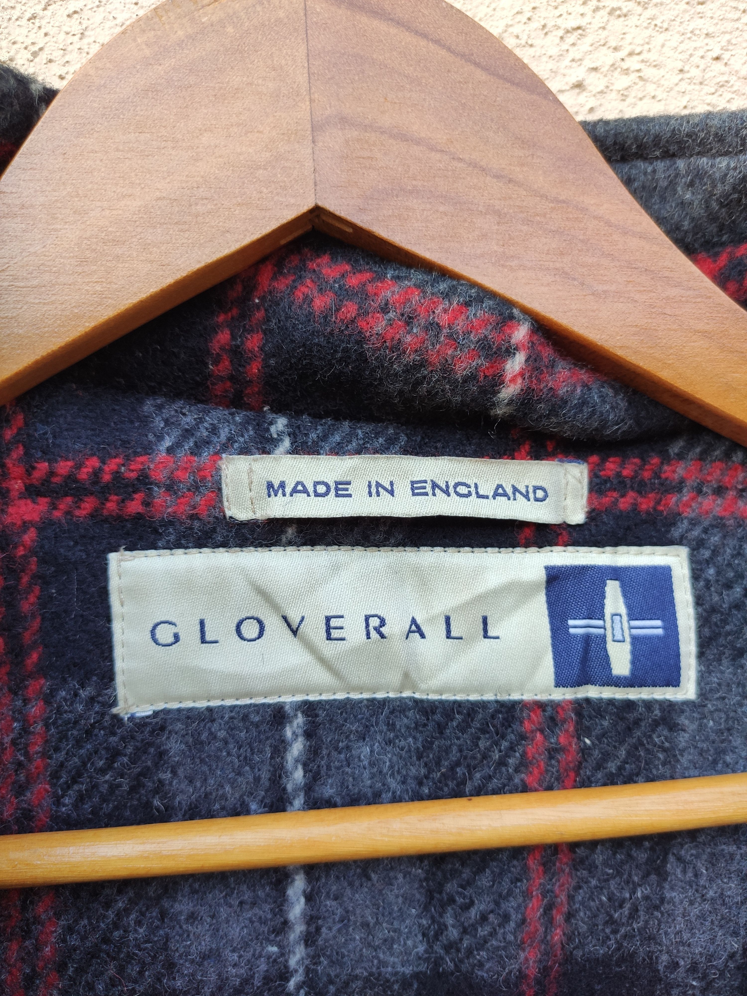 Gloverall Gloverall Jacket Made in England Wool Winter Long Coat Size US L / EU 52-54 / 3 - 6 Thumbnail