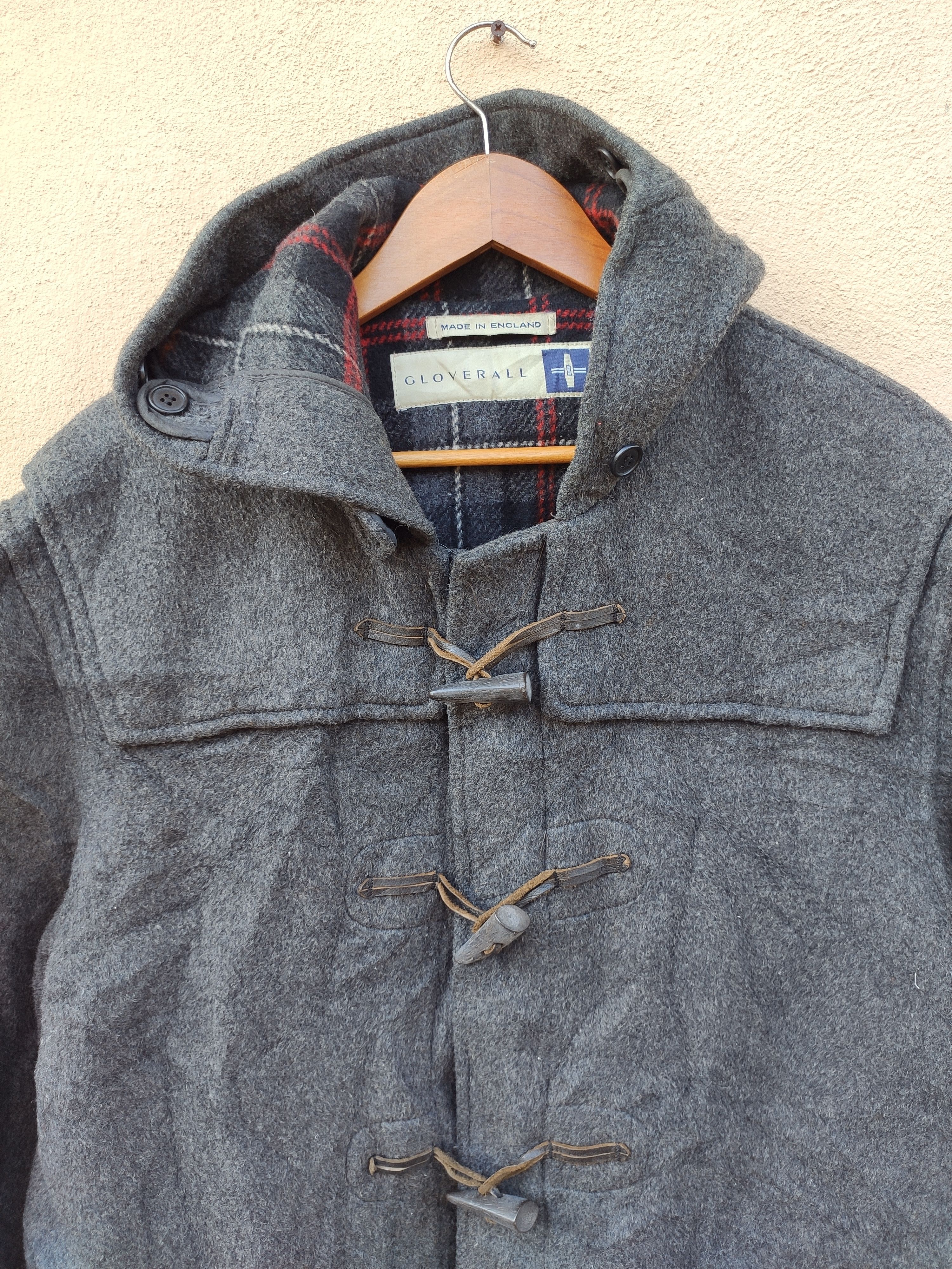 Gloverall Gloverall Jacket Made in England Wool Winter Long Coat Size US L / EU 52-54 / 3 - 4 Thumbnail