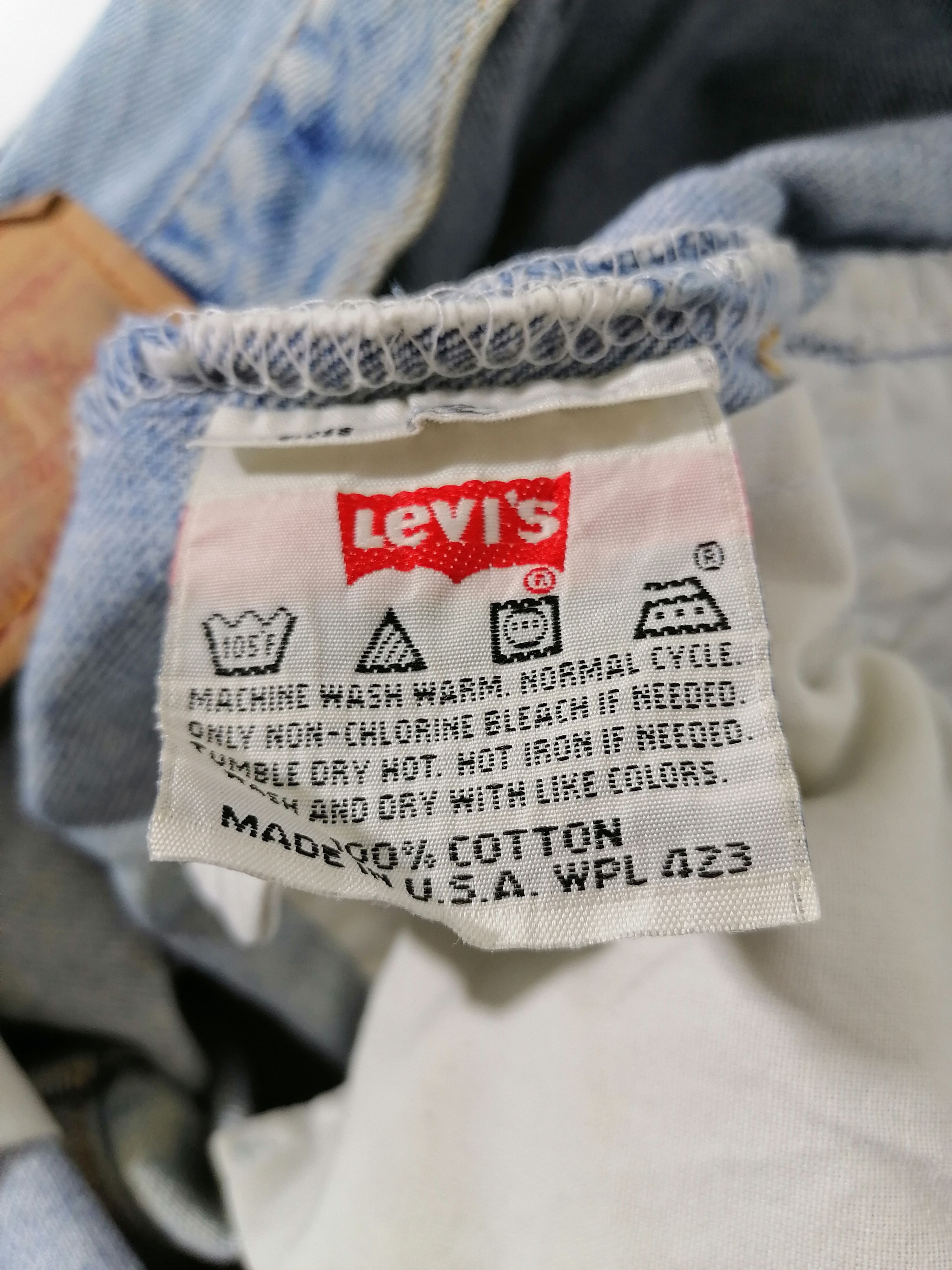 Levi's 501 Levi's Strauss Fly Button Denim Jeans Size 32" / US 10 / IT 46 - 6 Thumbnail