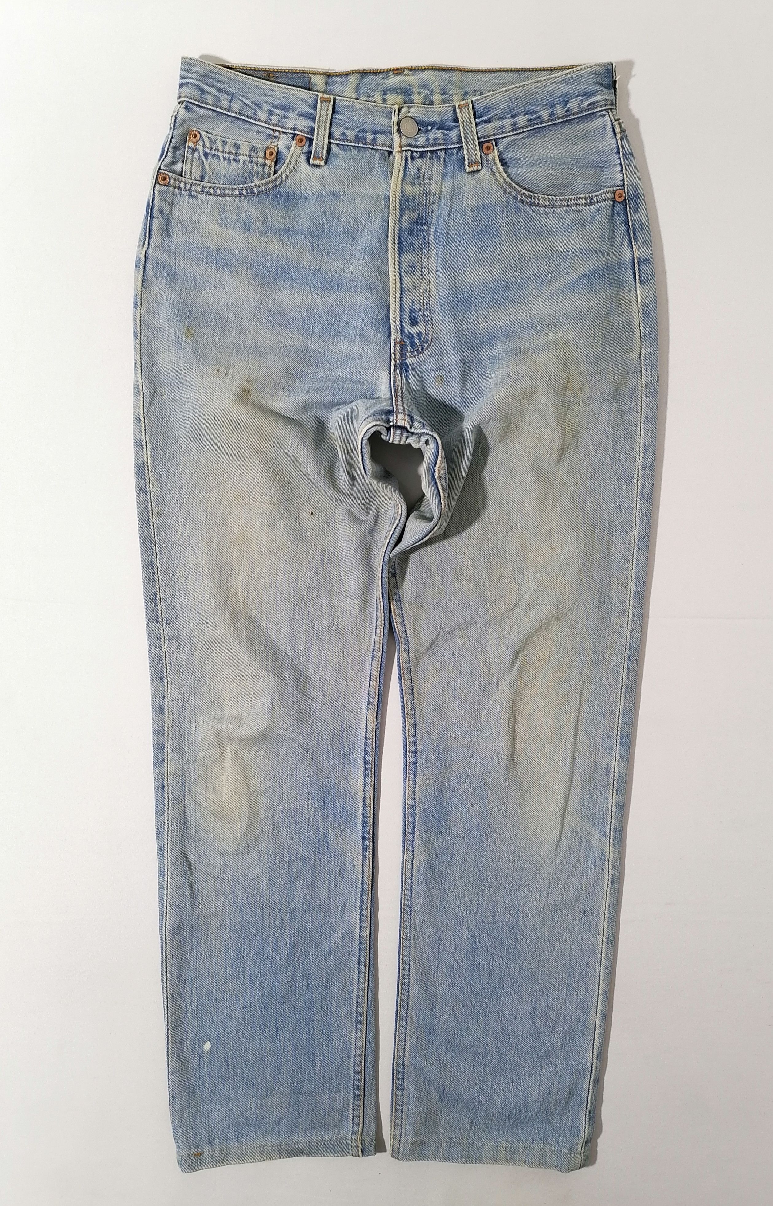 Levi's 501 Levi's Strauss Fly Button Denim Jeans Size 32" / US 10 / IT 46 - 1 Thumbnail