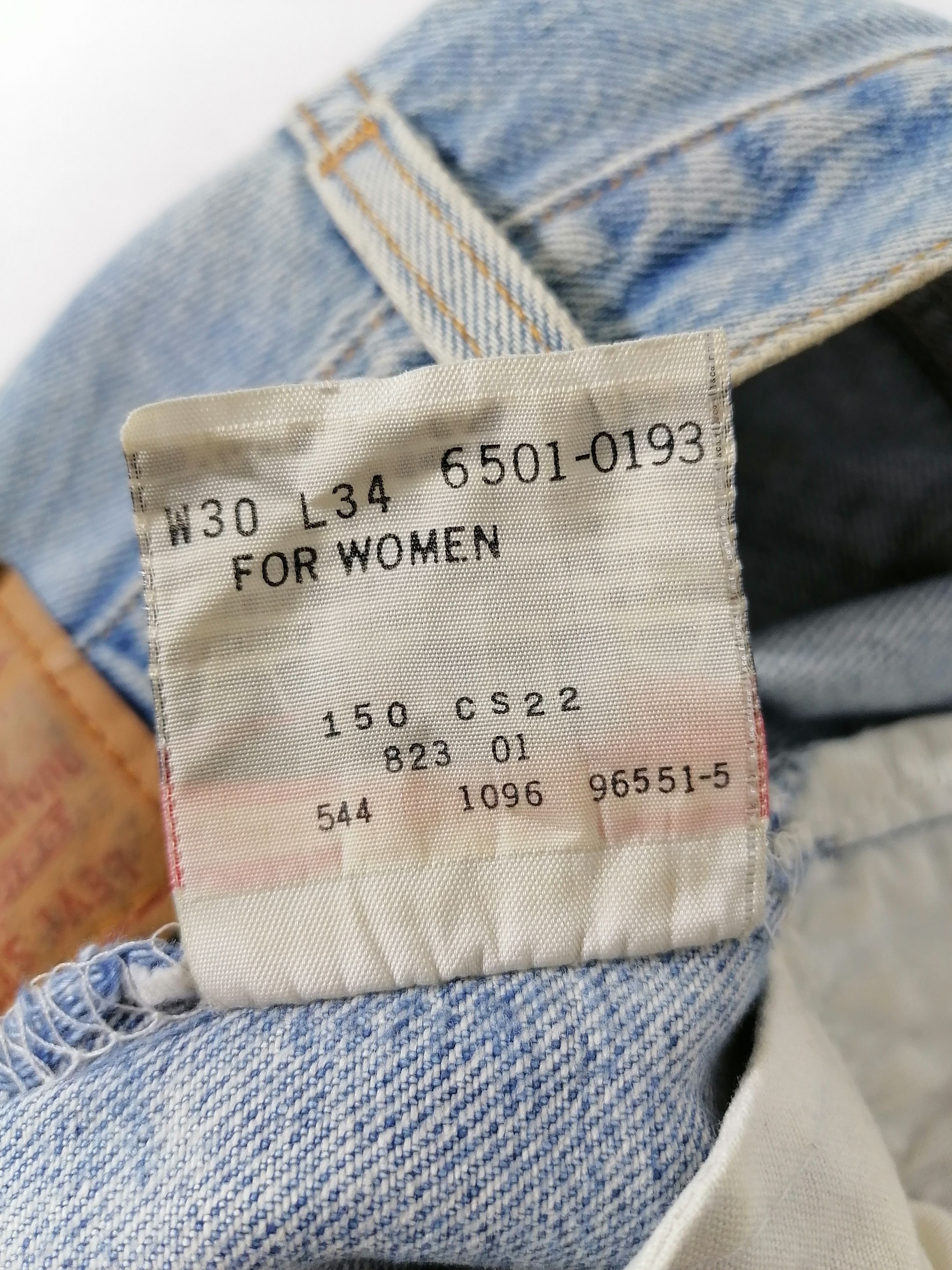 Levi's 501 Levi's Strauss Fly Button Denim Jeans Size 32" / US 10 / IT 46 - 7 Thumbnail