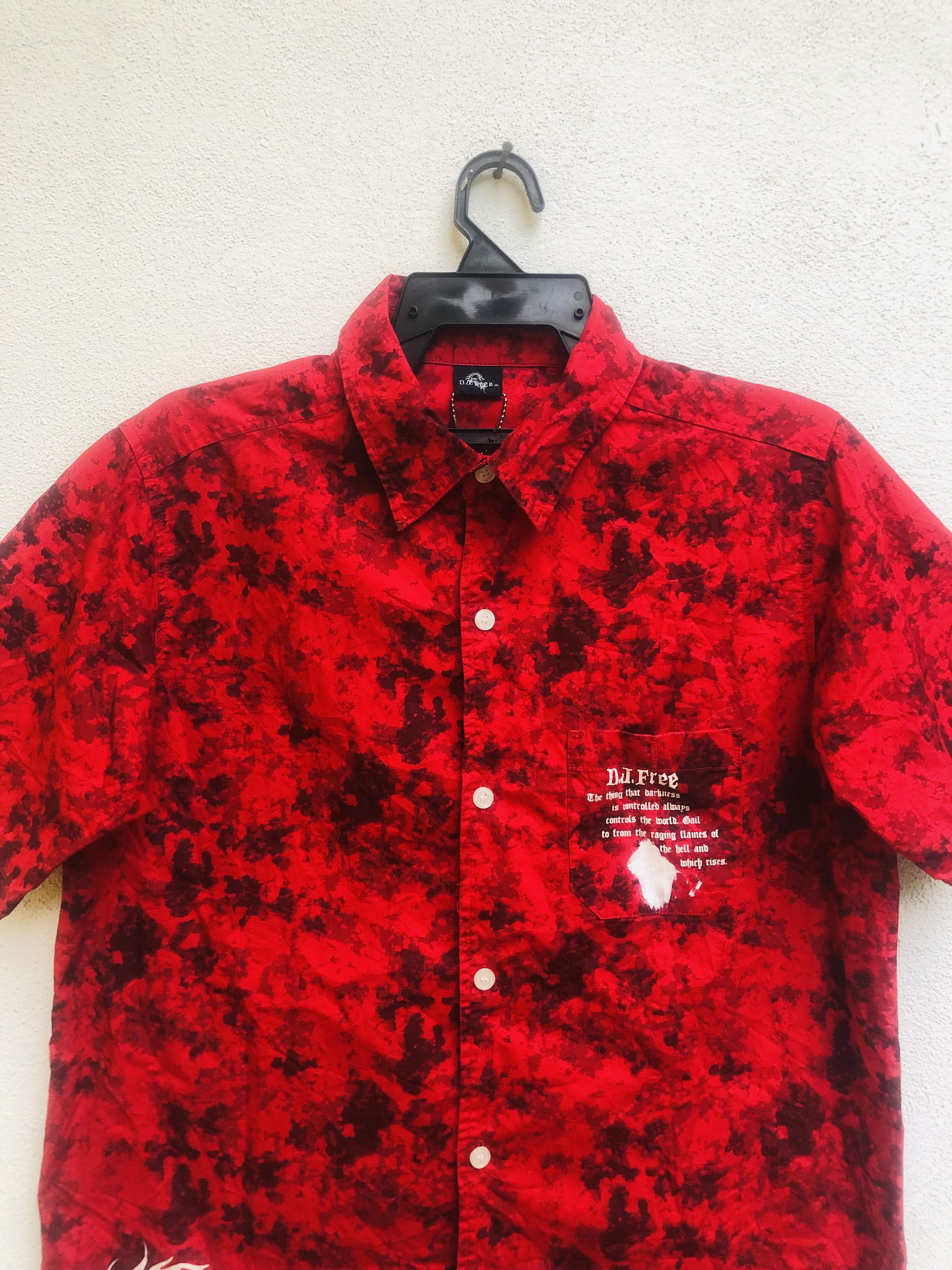 Japanese Brand × Vintage Vintage DJ Free Japanese Designer Fashion Style Shirt Size US M / EU 48-50 / 2 - 3 Thumbnail