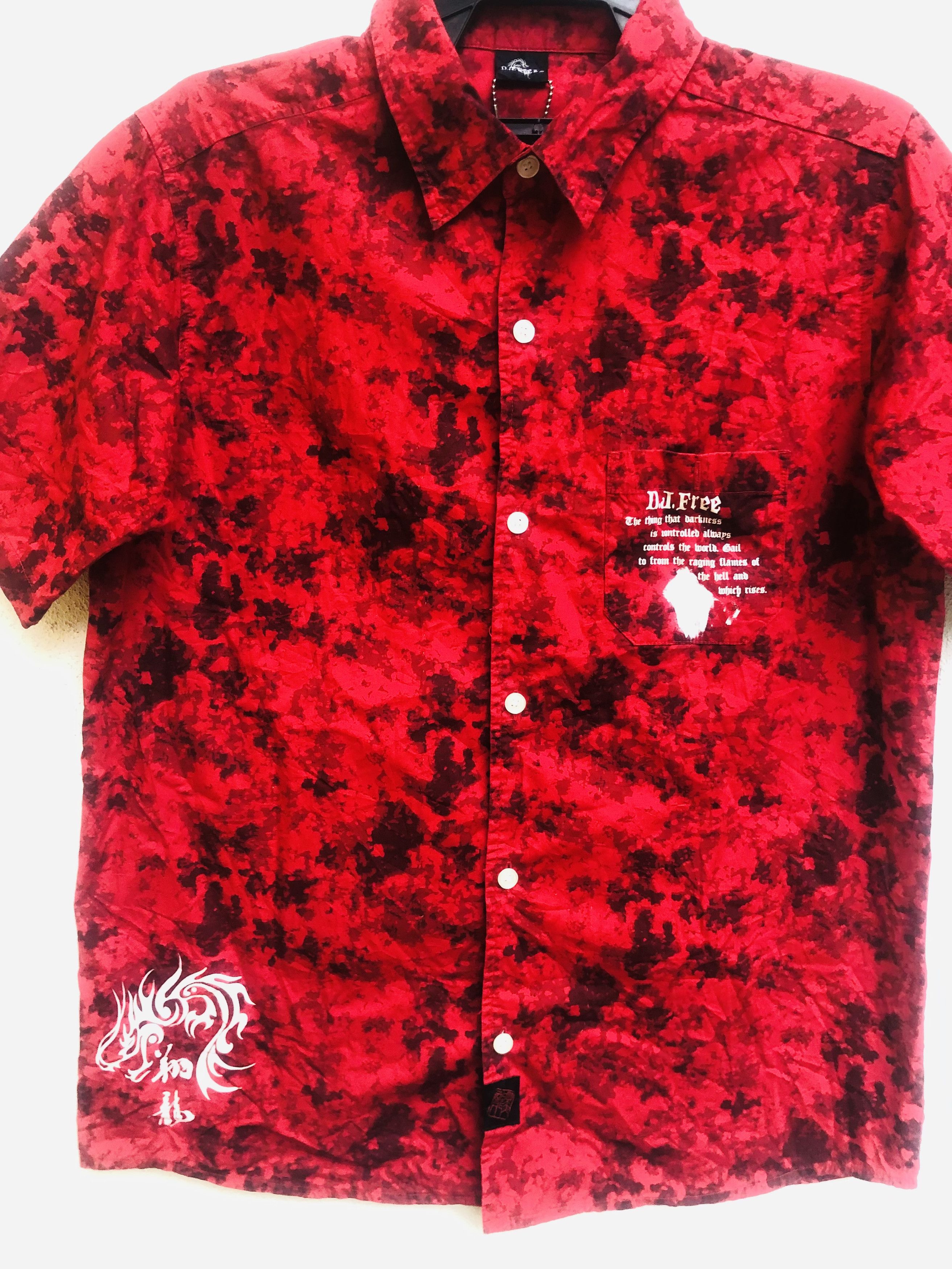 Japanese Brand × Vintage Vintage DJ Free Japanese Designer Fashion Style Shirt Size US M / EU 48-50 / 2 - 4 Thumbnail
