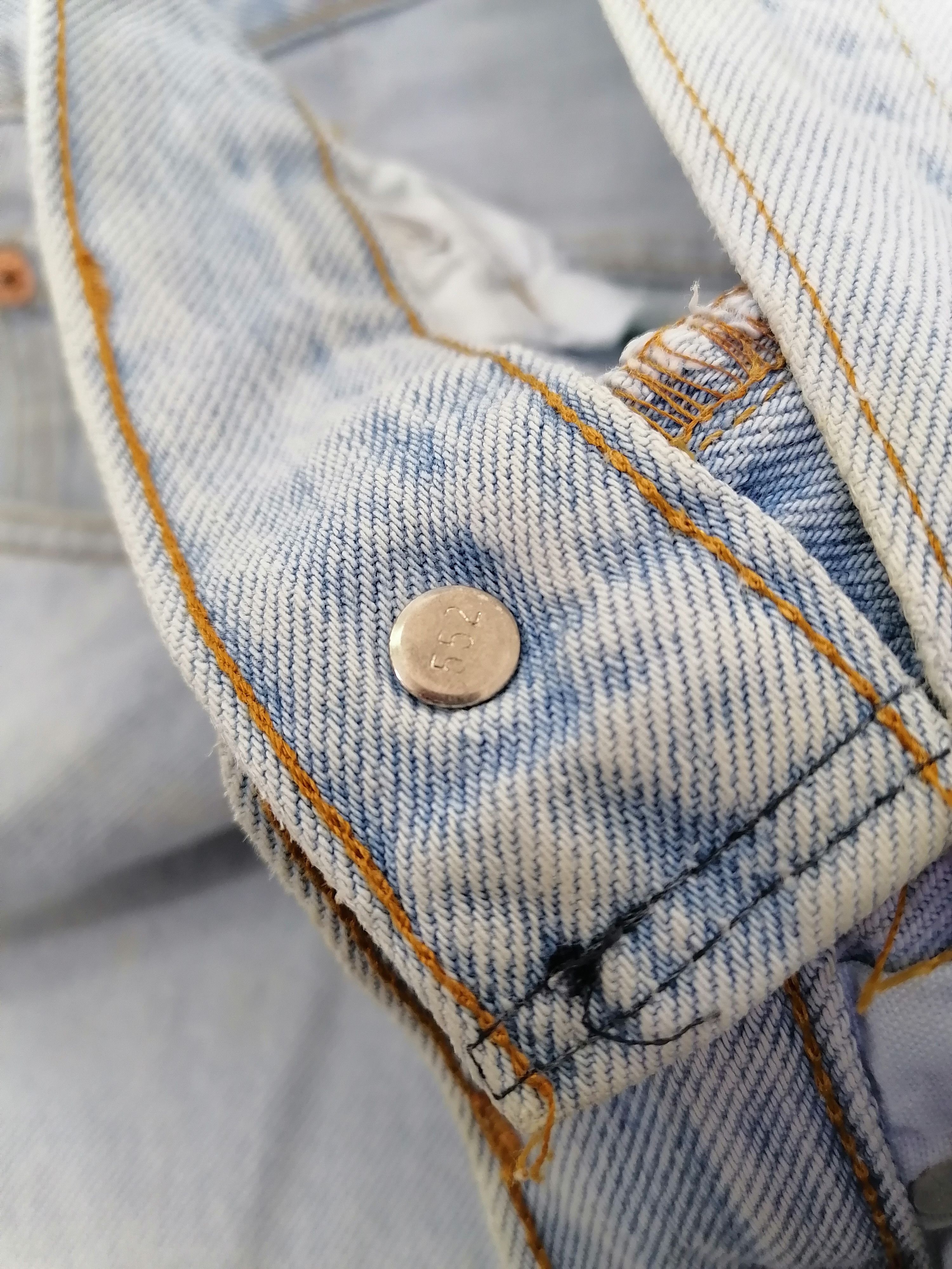 Levi's 501 Levi's Strauss Fly Button Denim Jeans Size US 32 / EU 48 - 3 Thumbnail