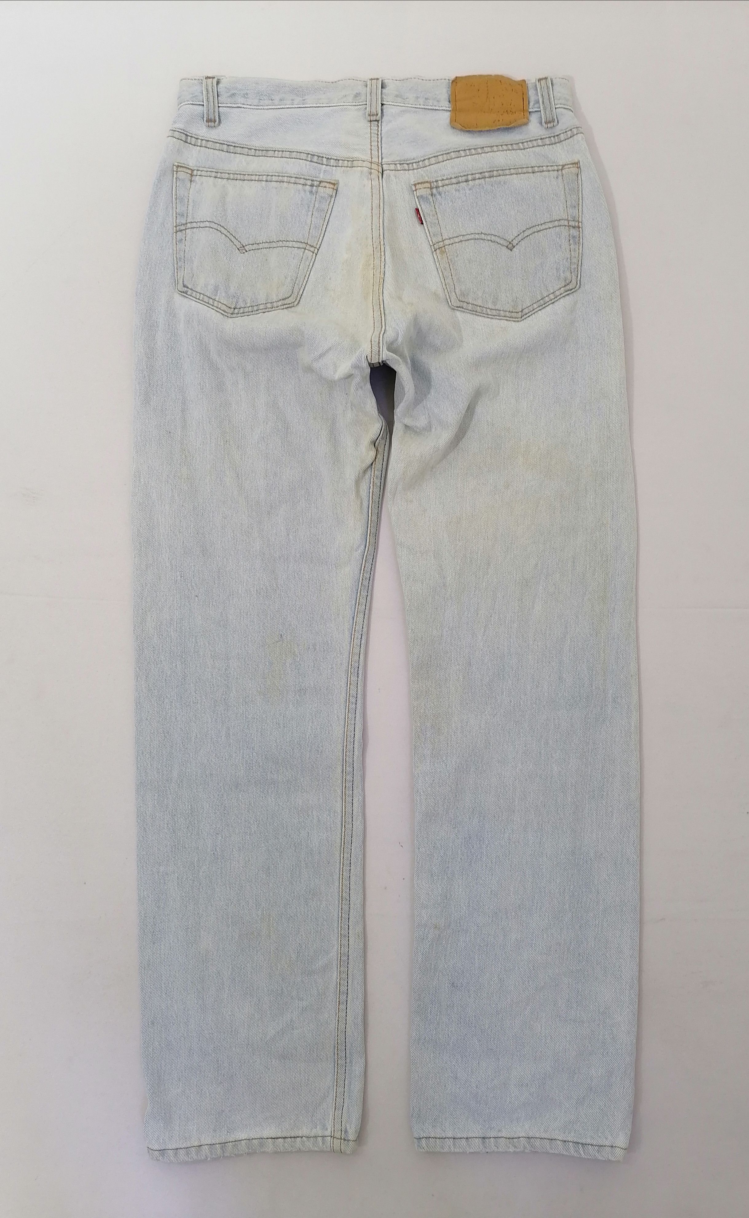 Levi's 501 Levi's Strauss Fly Button Denim Jeans Size US 32 / EU 48 - 2 Thumbnail