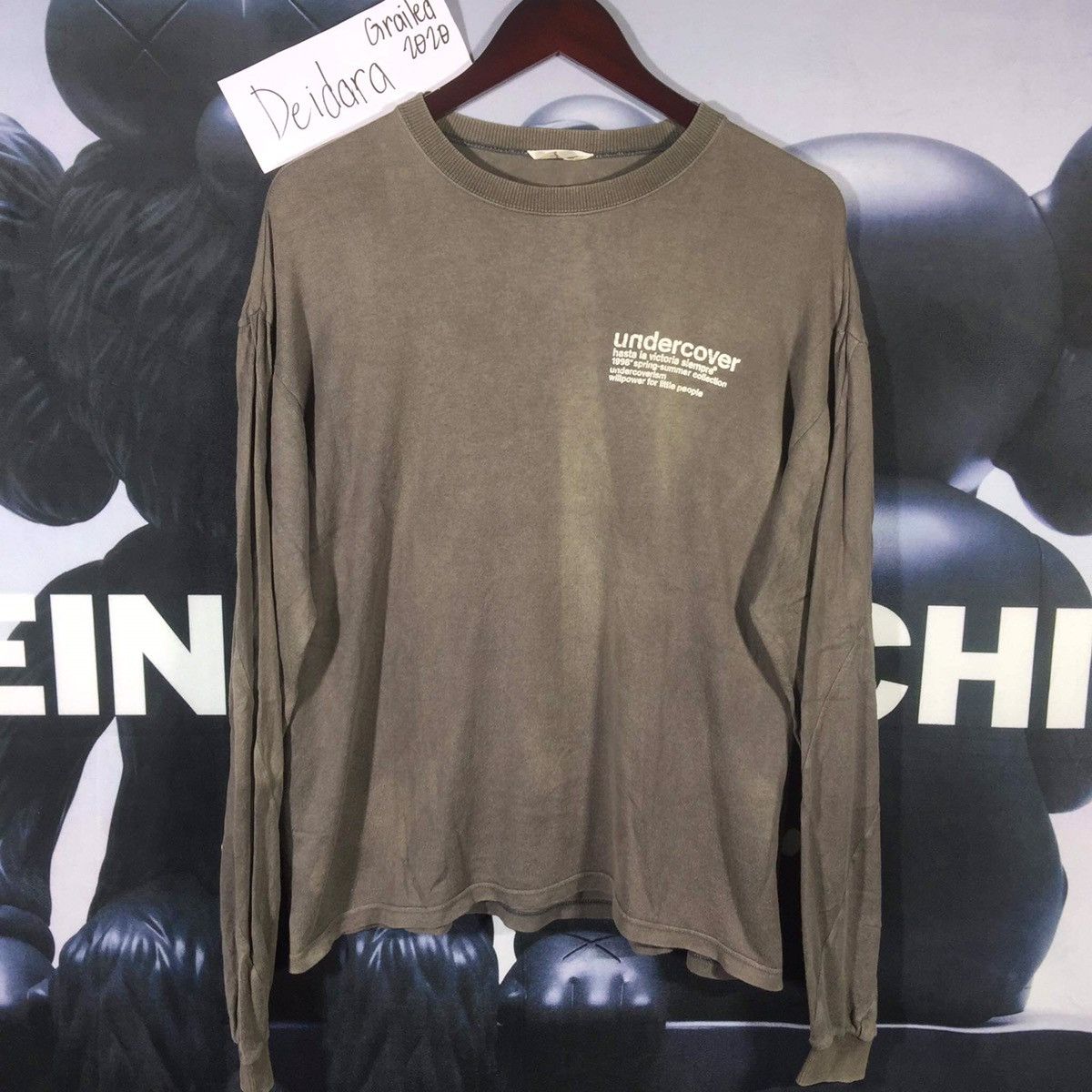 Undercover SS1998 Wet Long Summer Long Sleeves tee | Grailed