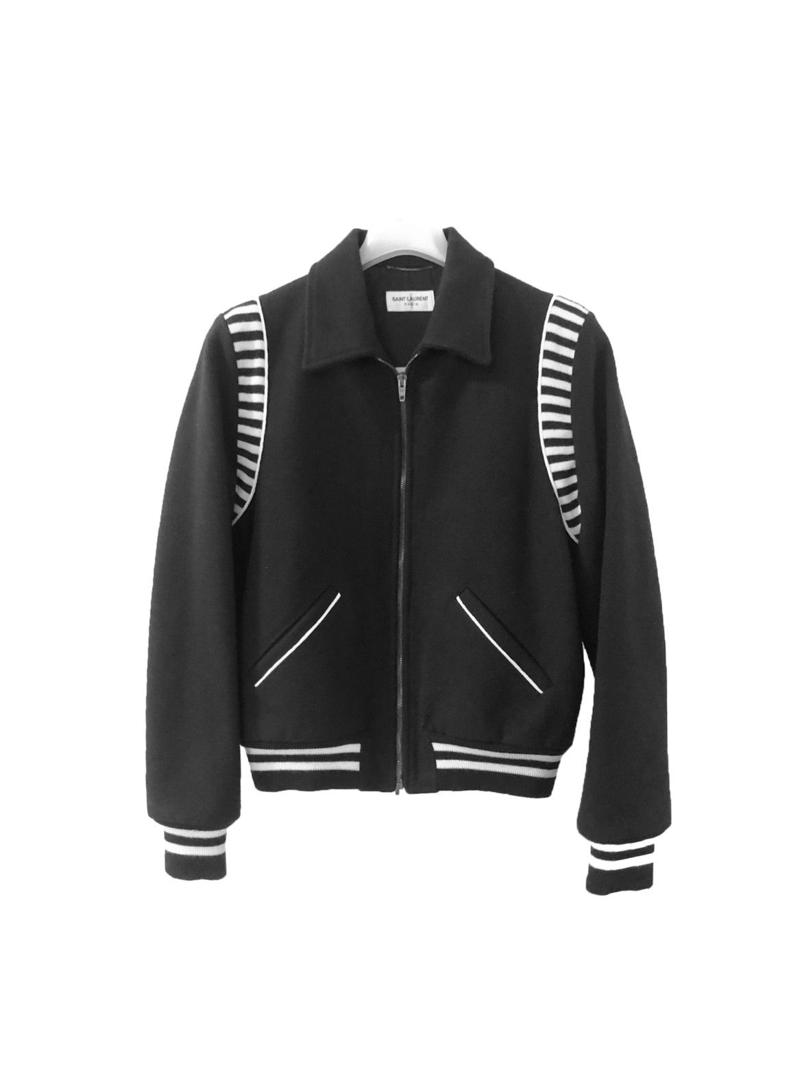 Saint Laurent Paris SAINT LAURENT PARIS TEDDY JACKET Size US S / EU 44-46 / 1 - 1 Thumbnail