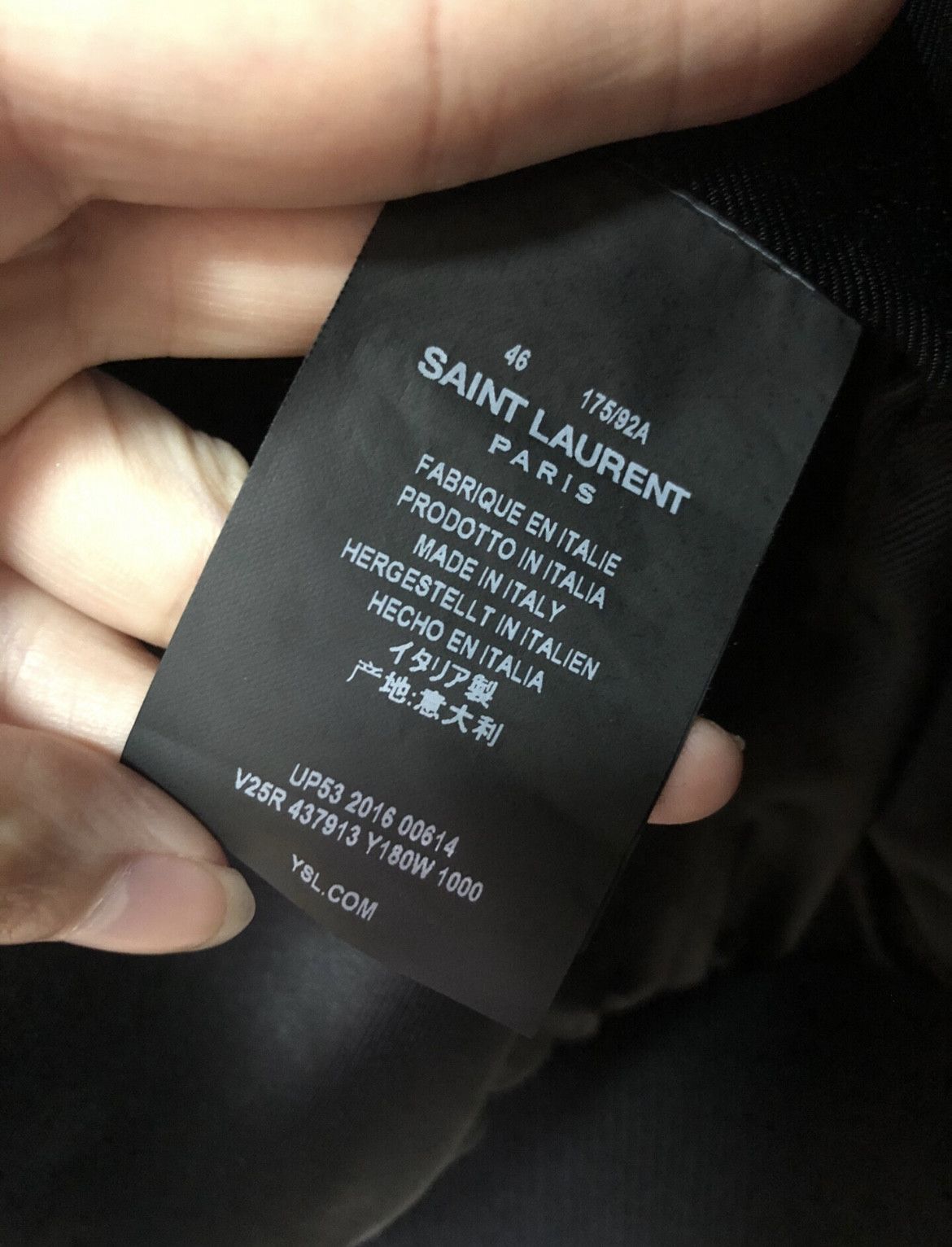 Saint Laurent Paris SAINT LAURENT PARIS TEDDY JACKET Size US S / EU 44-46 / 1 - 4 Thumbnail