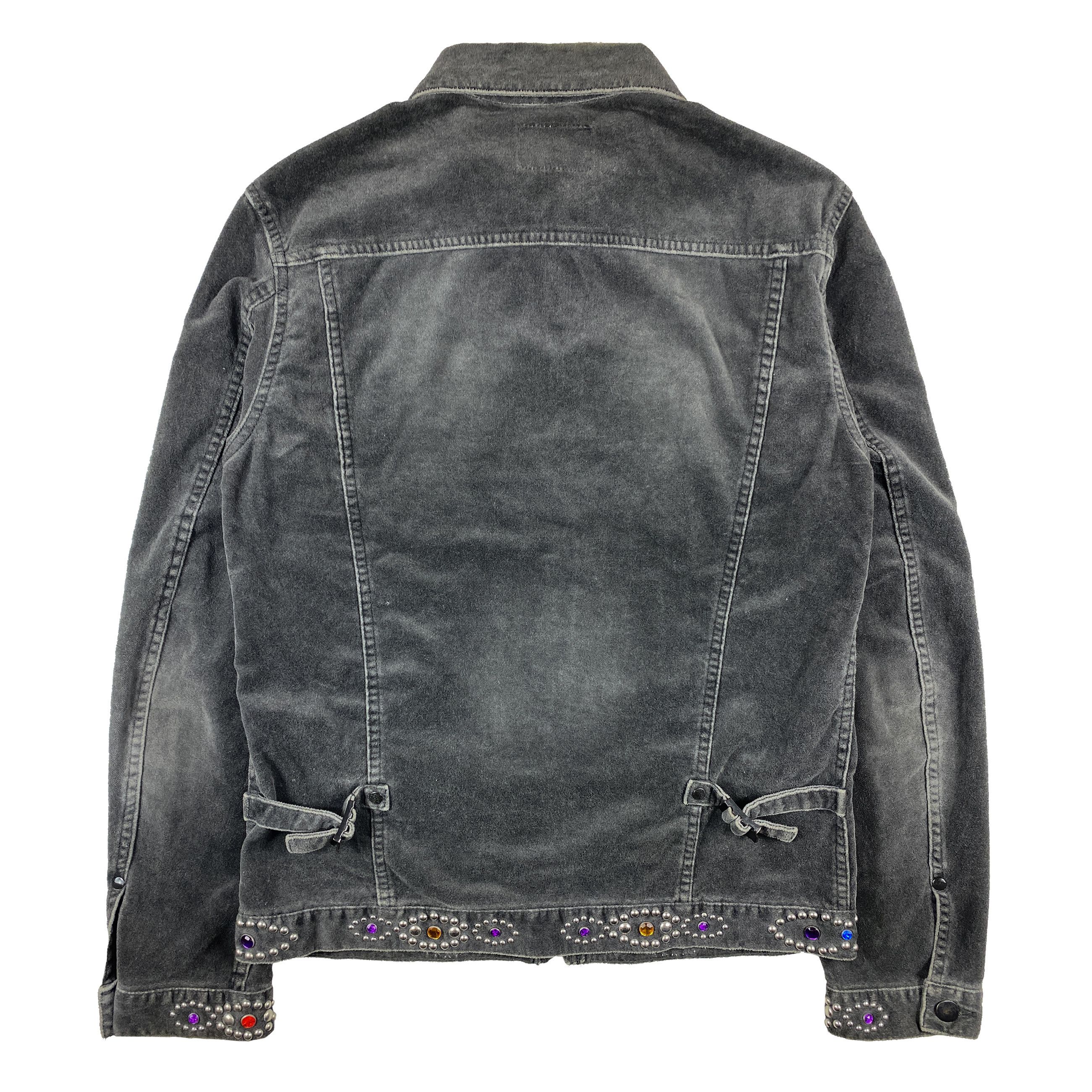 Number (N)ine × Takahiromiyashita The Soloist. SS/AW03 Jeweled Trucker Jacket Size US M / EU 48-50 / 2 - 2 Thumbnail