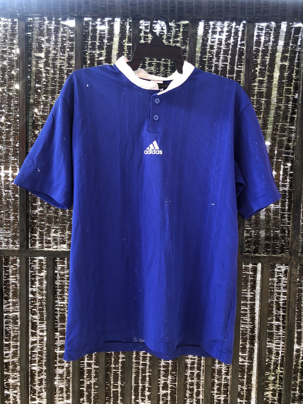 Adidas × Vintage Vintage Japan descente Adidas jersey size L Size US L / EU 52-54 / 3 - 1 Thumbnail