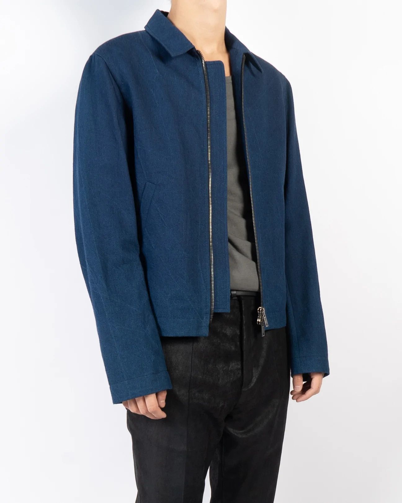 Haider Ackermann SS16 Washed Blue Workwear Jacket Size US S / EU 44-46 / 1 - 2 Thumbnail