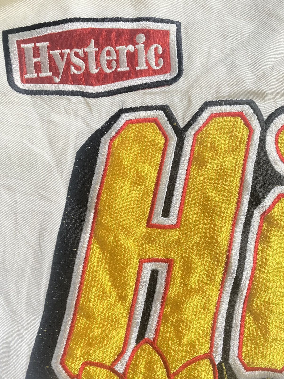Hysteric Glamour Vintage Hysteric Glamour Embroidered Cotton Stadium Jacket Size US M / EU 48-50 / 2 - 7 Thumbnail