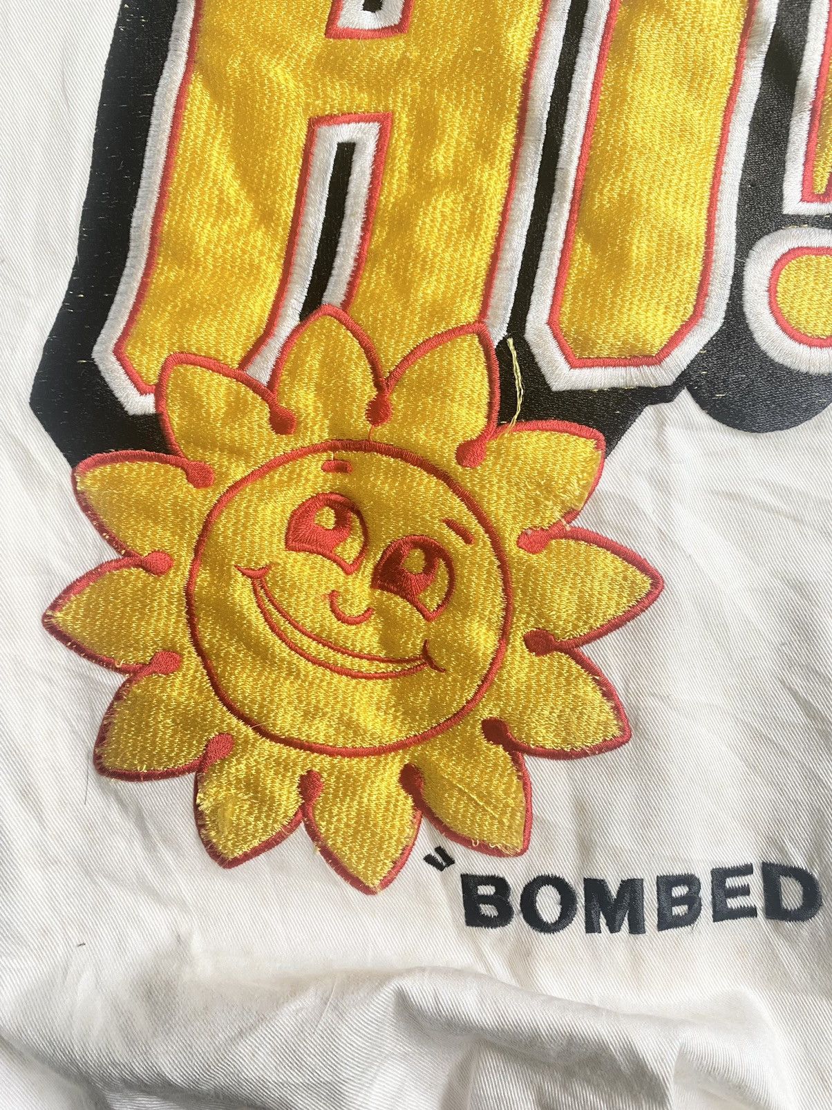 Vintage Hysteric Glamour Embroidered Cotton Stadium Jacket