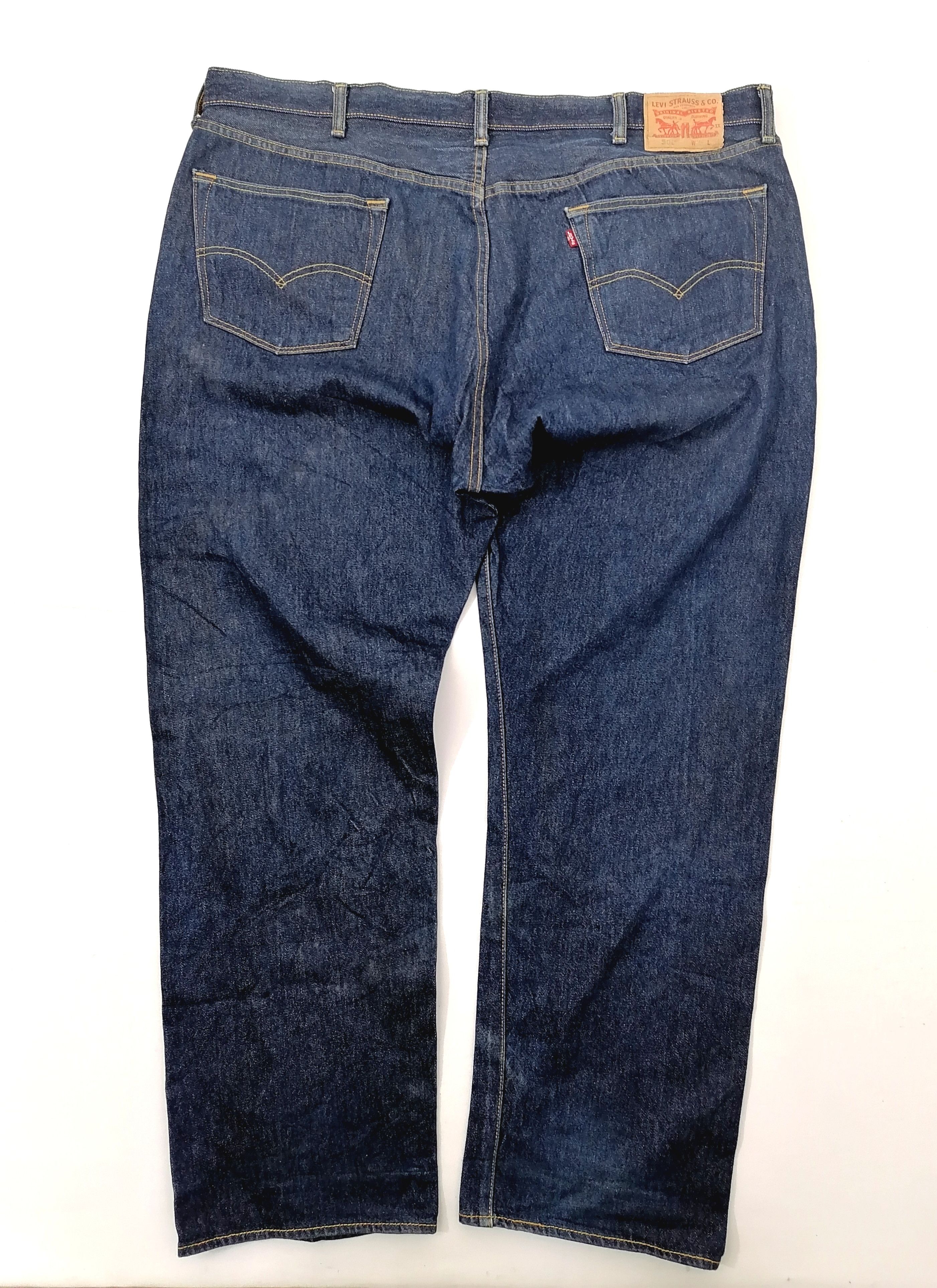 Levi's × Levi's Vintage Clothing 501 Levi's Strauss BIG SIZE Fly Button Denim Jeans Size US 44 / EU 60 - 2 Thumbnail