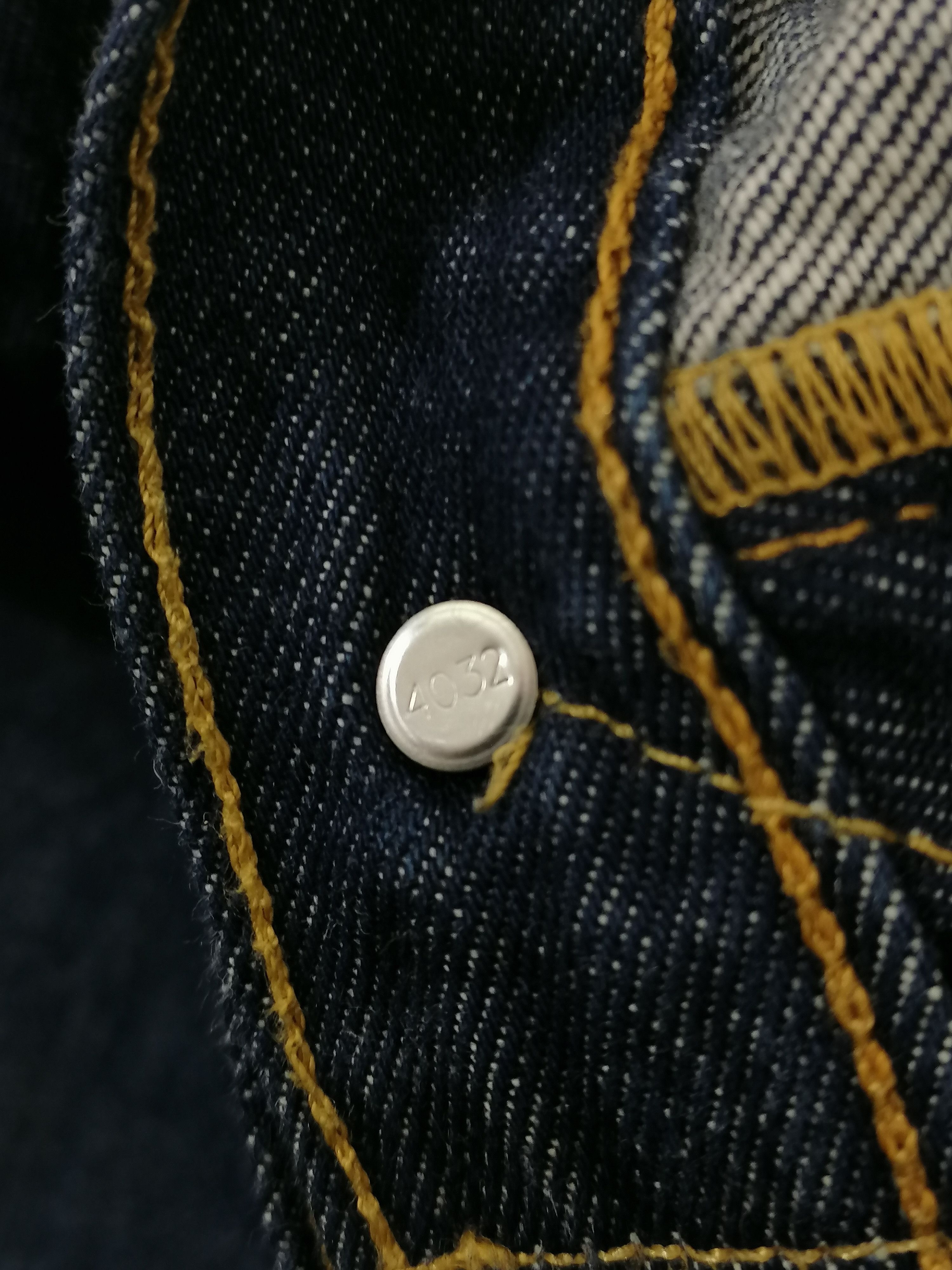 Levi's × Levi's Vintage Clothing 501 Levi's Strauss BIG SIZE Fly Button Denim Jeans Size US 44 / EU 60 - 4 Thumbnail