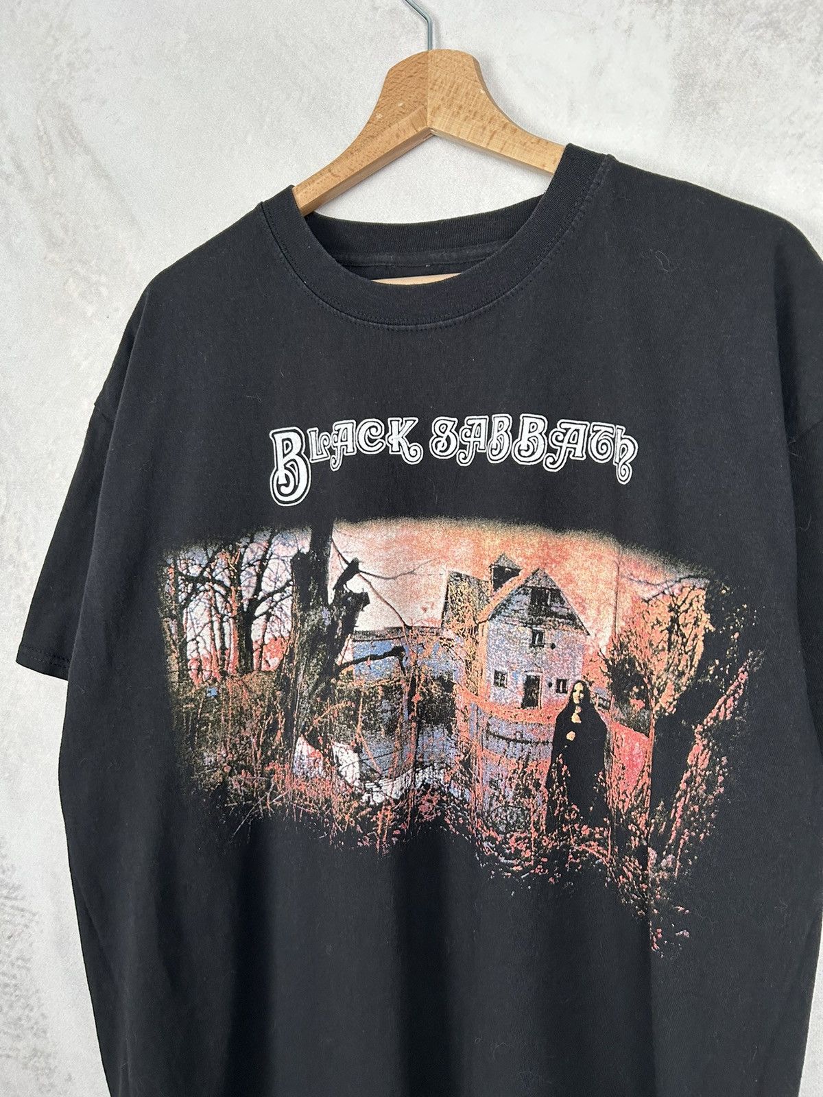 Band Tees Vintage Black Sabbath Rock Band Tee Graphic 90s Y2K Size US XL / EU 56 / 4 - 3 Thumbnail
